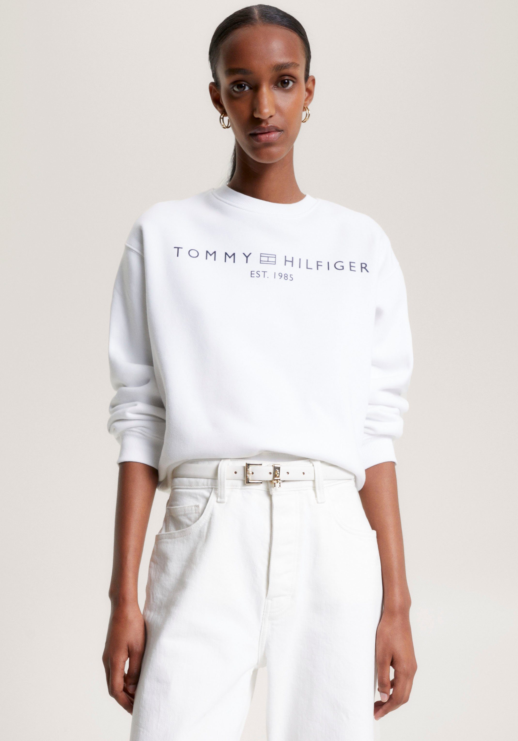 Tommy Hilfiger Sweatshirt MDRN REG CORP LOGO C-NK SWTSHRT