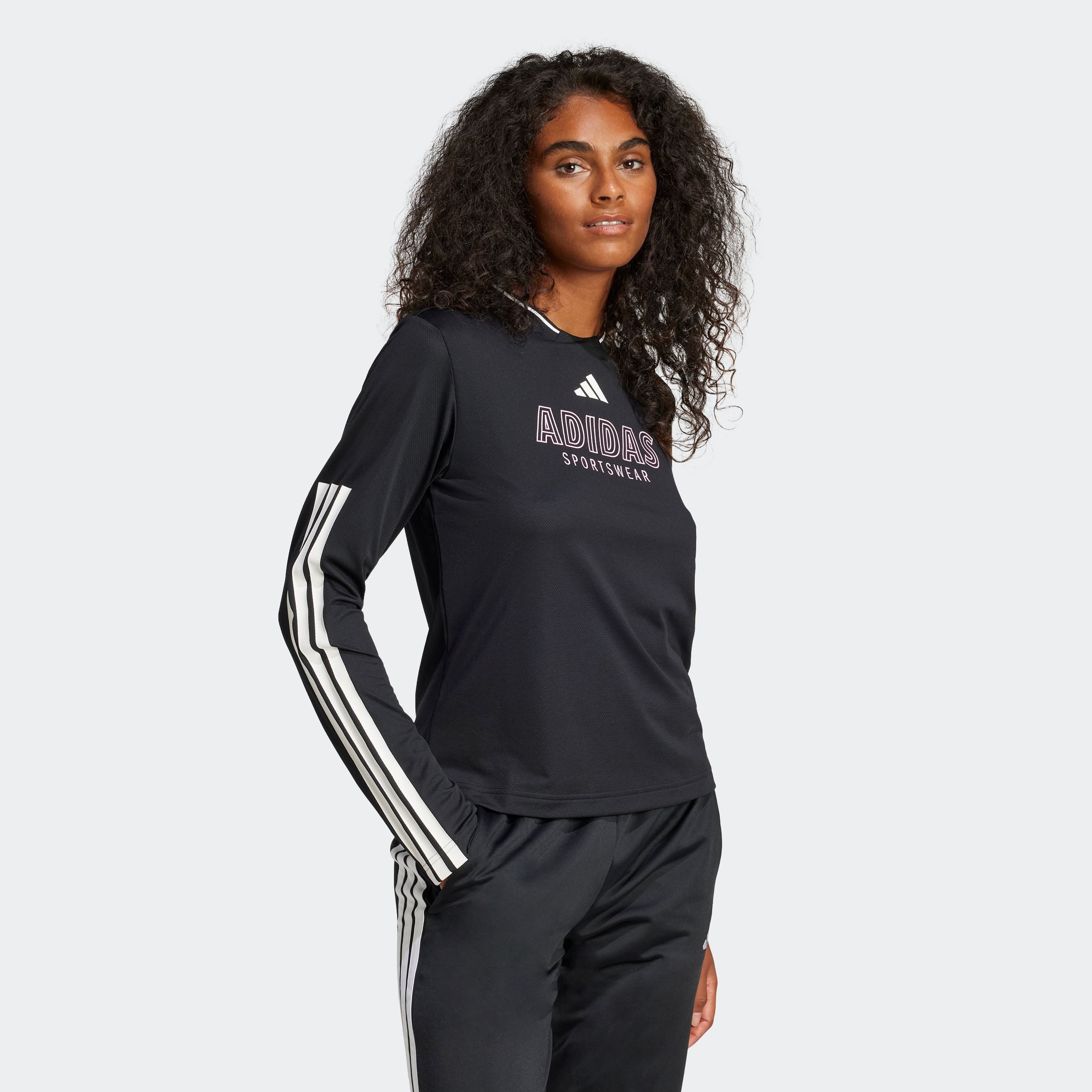 adidas Sportswear Shirt met lange mouwen W TIRO Q1 GK LS