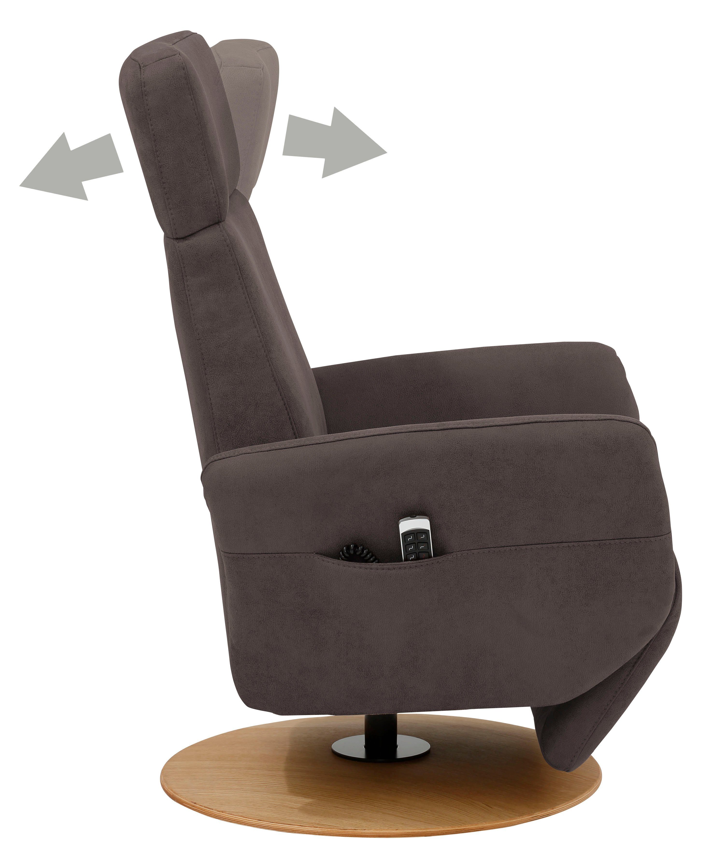 sit&more Relaxfauteuil Cobra naar keuze met 2 motoren, 2 motoren en accu of met 2 motoren