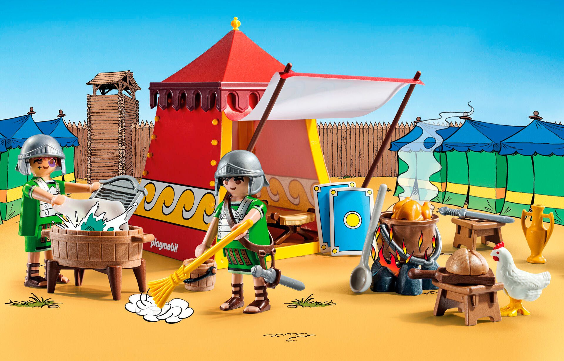 Playmobil® Constructie-speelset Asterix: Legionärszelt (71829), Playmobil Asterix (51-delig)