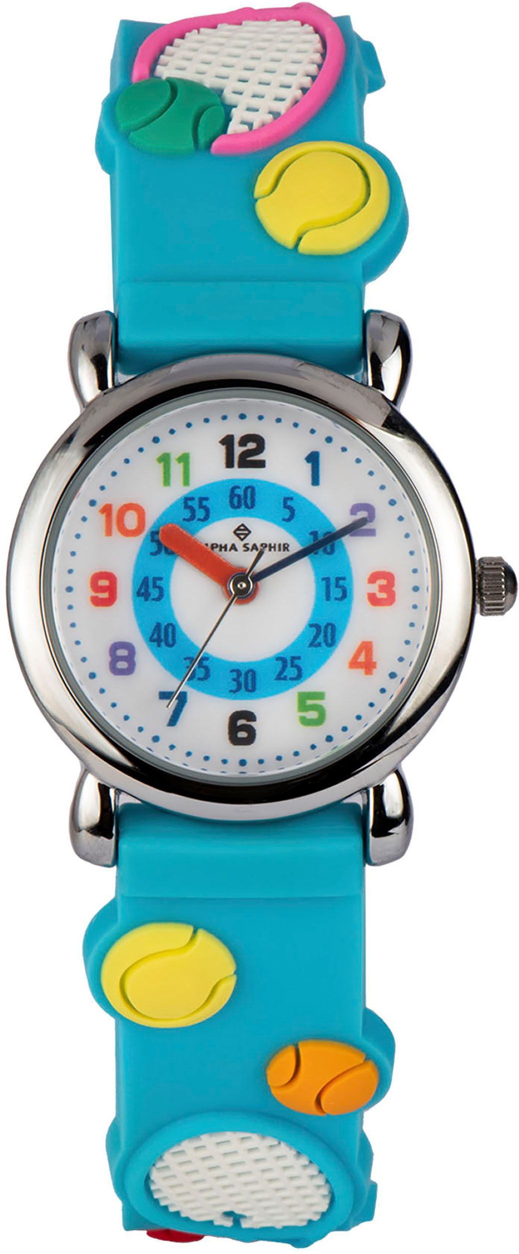 ALPHA SAPHIR Kwartshorloge Polshorloge, kinderhorloge, analoog, ideaal ook als cadeau