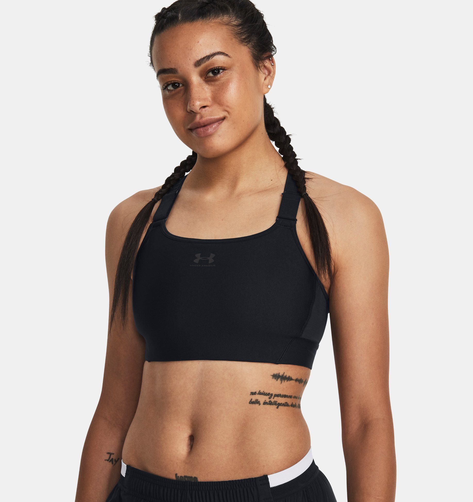 Under Armour® Sport-bh HeatGear® Perfect voor de warme dagen. Houdt je koel en droog.