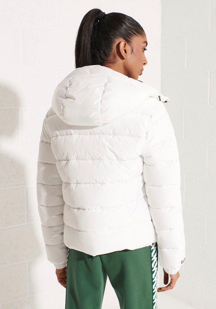 Superdry Gewatteerde jas HOODED SPIRIT SPORTS PUFFER van waterafstotend materiaal
