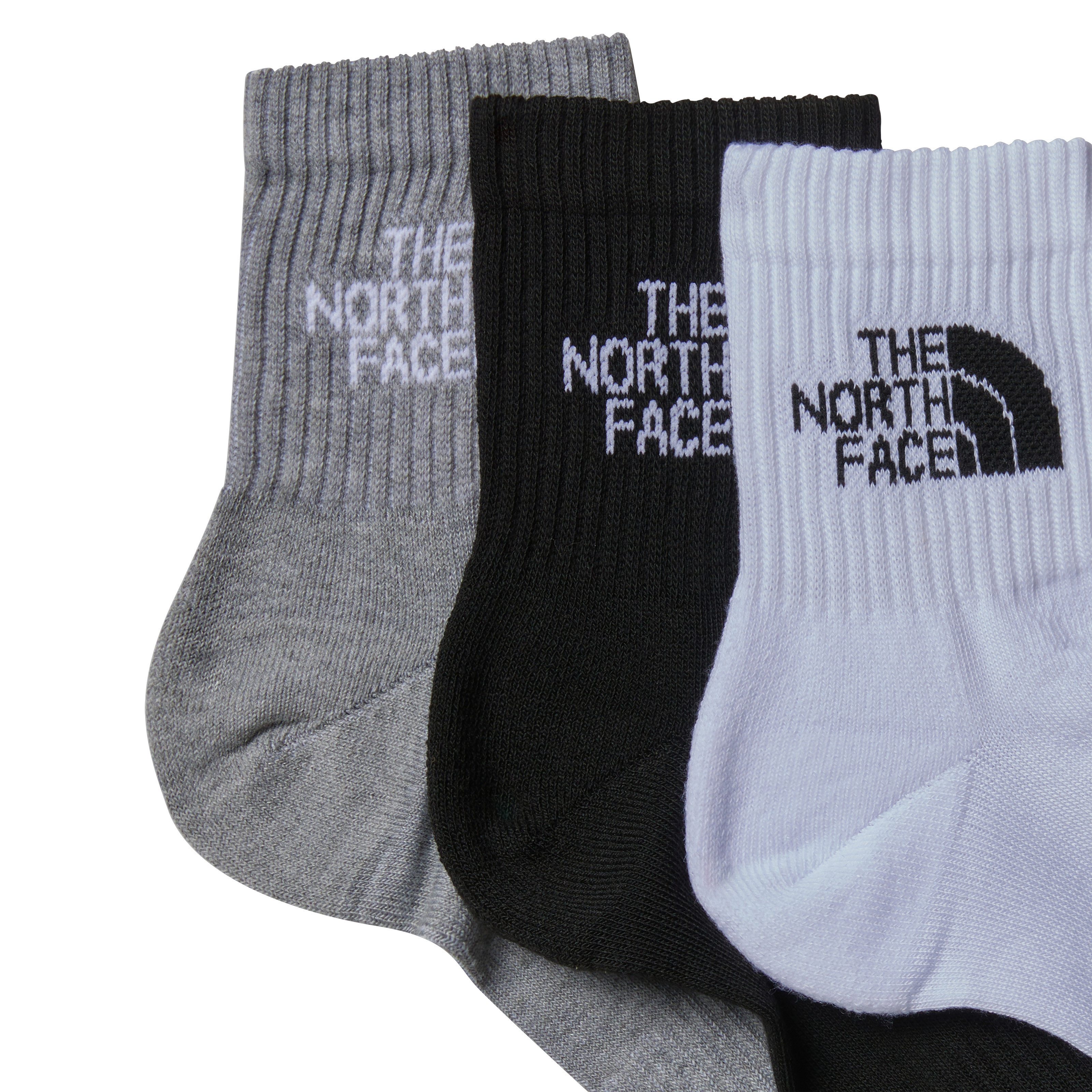 The North Face Sportsokken MULTI SPORT CUSH QUARTER SOCK 3P (set, 3 paar)