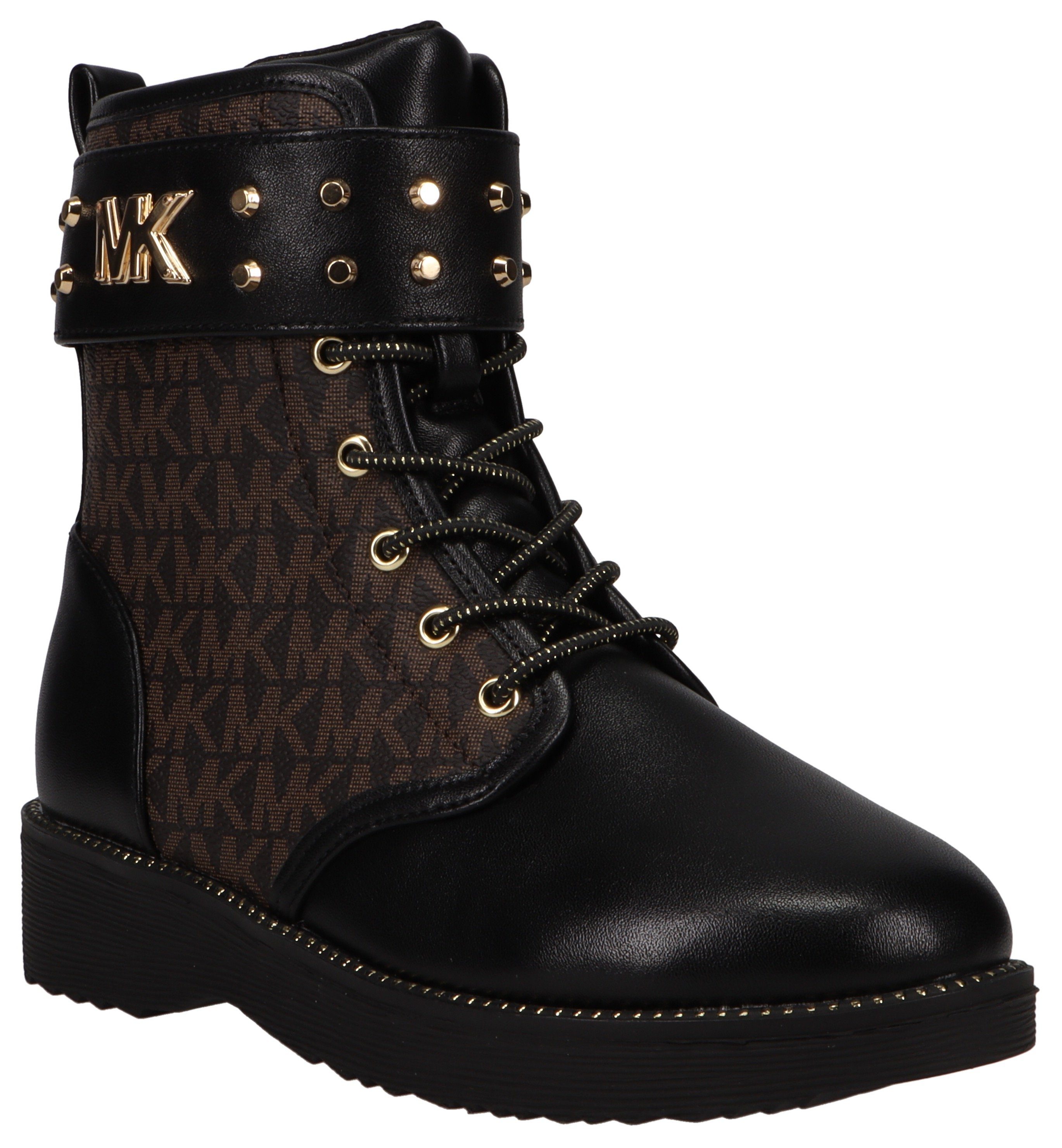 MICHAEL KORS KIDS Winterlaarzen Veterschoenen HASKELL STUDS met vetersluiting en ritssluiting