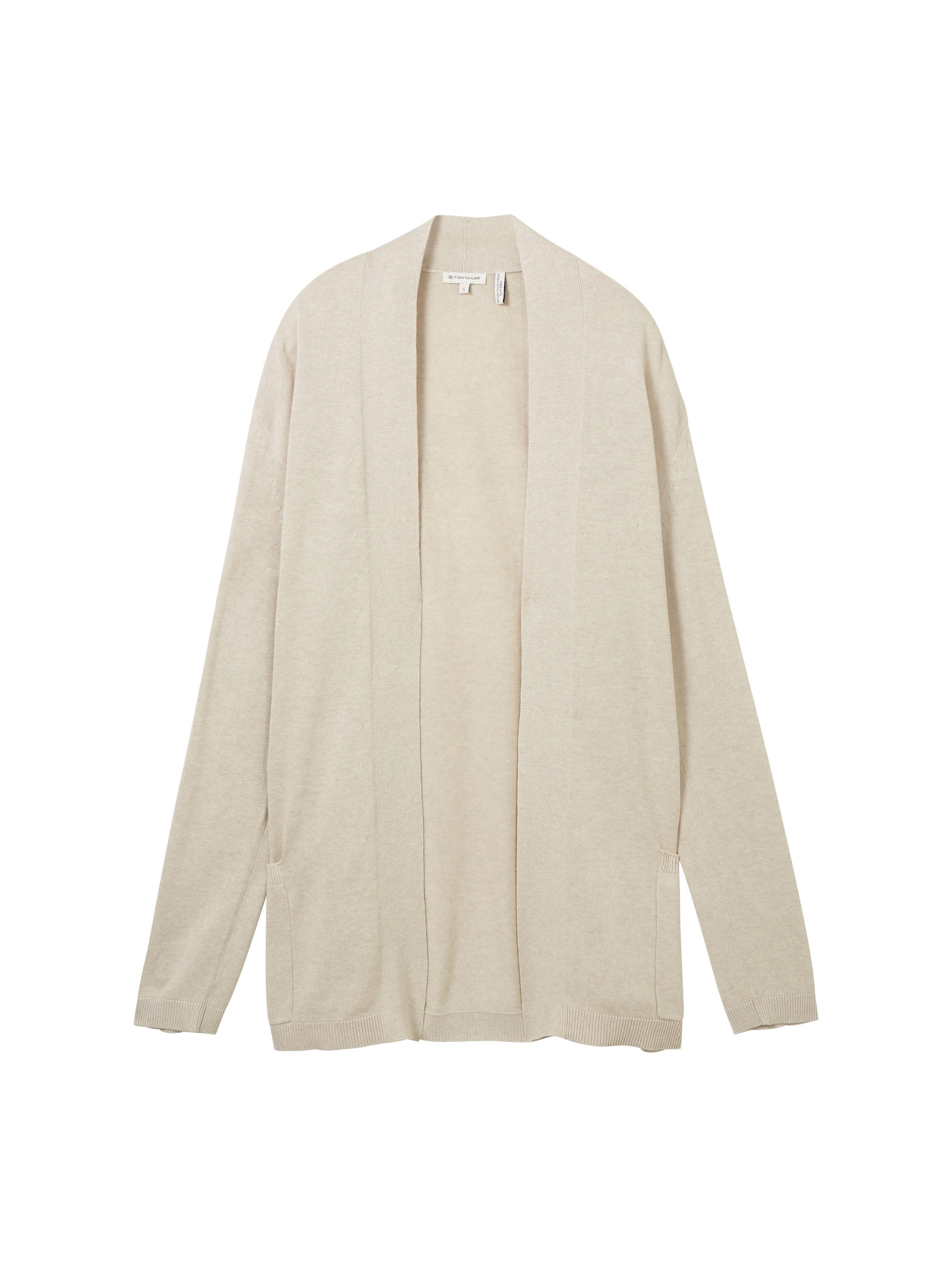 Tom Tailor Cardigan open en met zijzakken