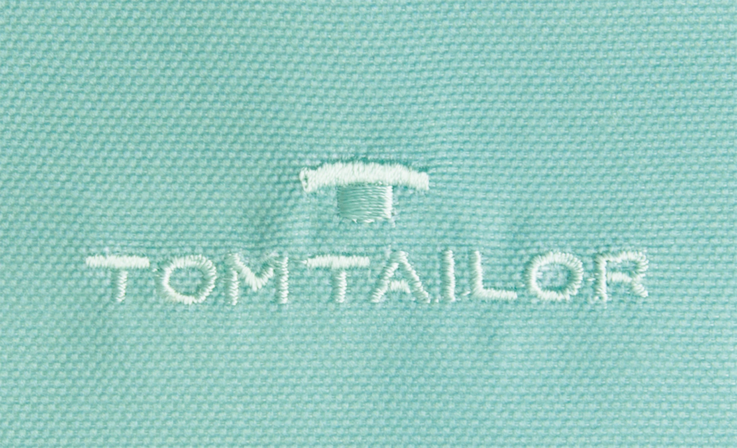 TOM TAILOR HOME Sierkussen Dove Signature met paspel, kussenovertrek zonder vulling(1 stuk)
