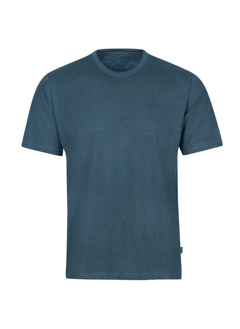 Trigema T-shirt Trigema T-shirt DELUXE katoen (1-delig) dames t-shirts maat XL blauw