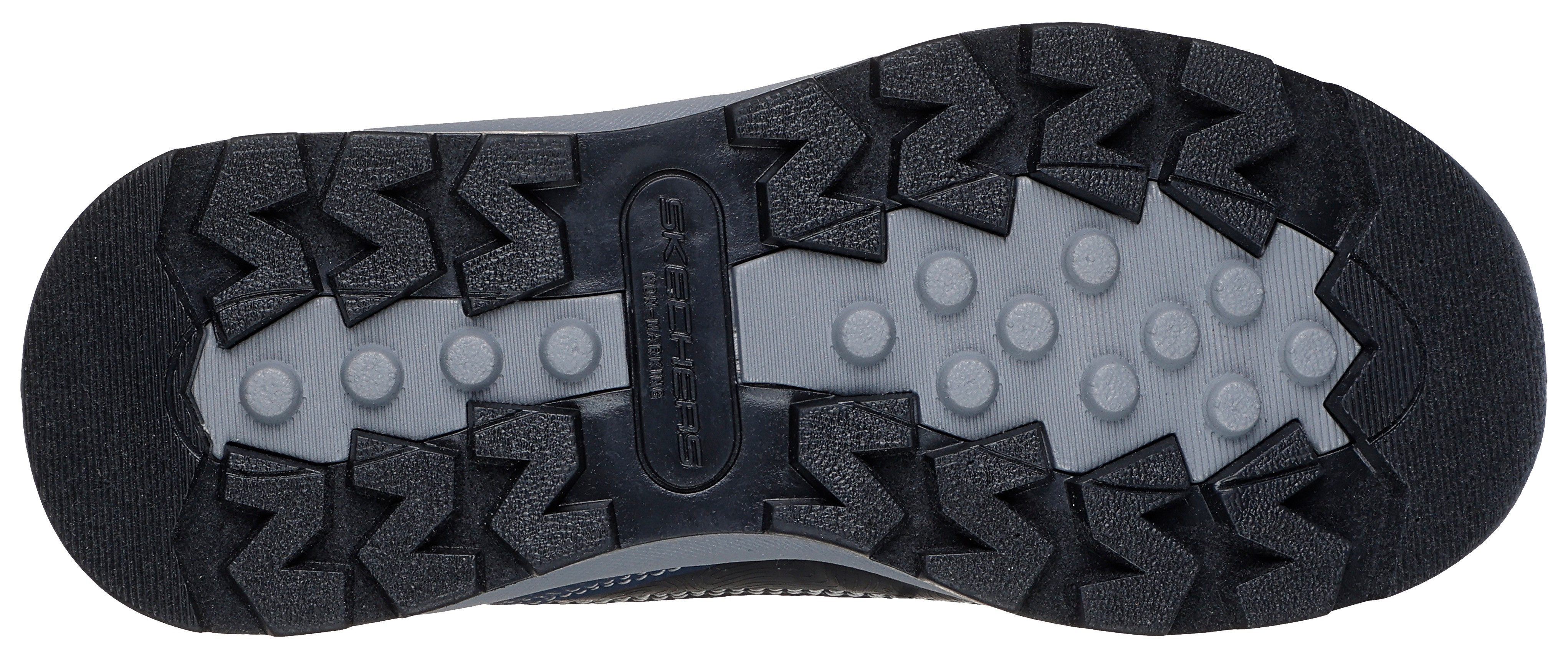 Skechers Winterlaarzen Storm Blazer - Glow Roam , kleuterschoen, klittenbandlaars, knipperlaars met tex-membraan