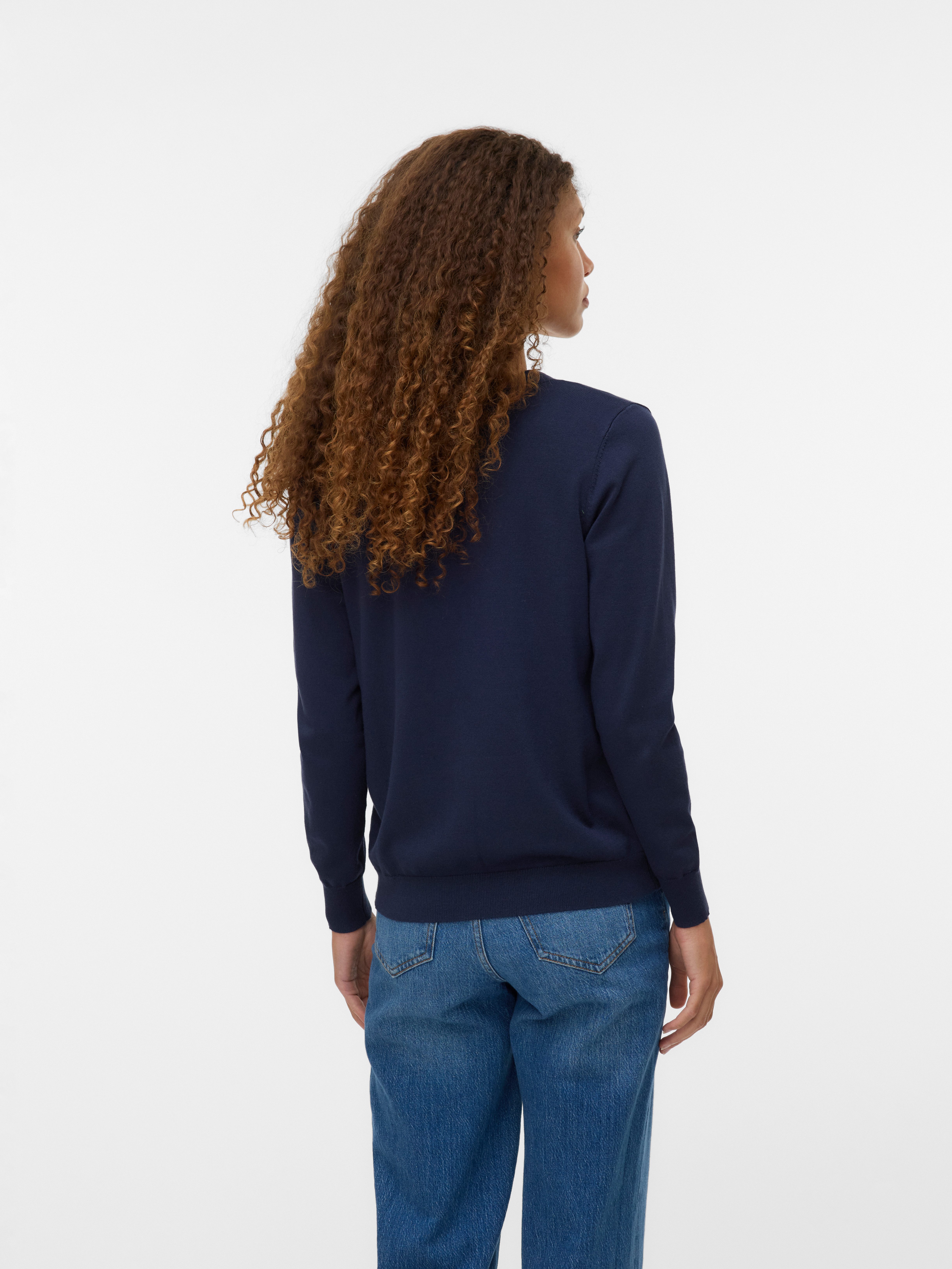 Vero Moda Vest VMSILJE LS V-NECK CARDIGAN GA NOOS