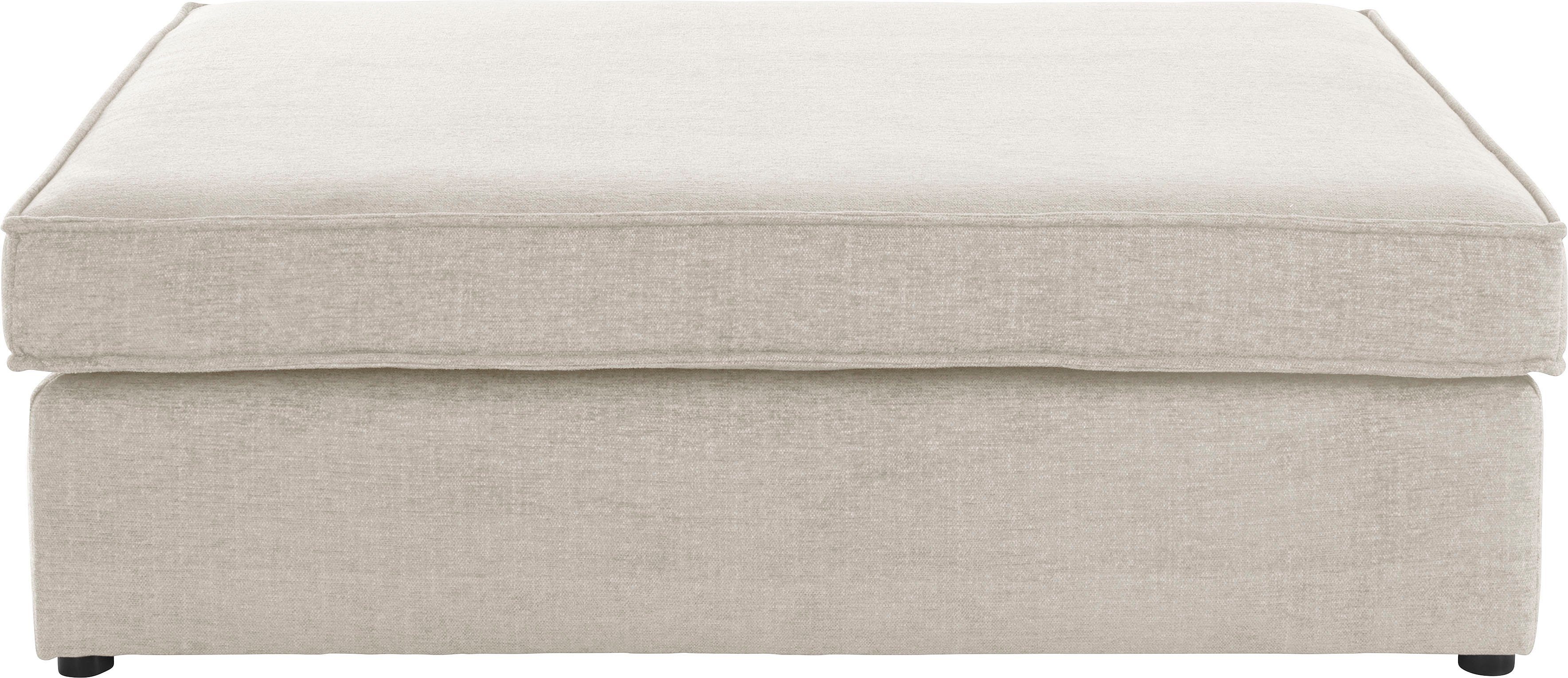 RAUM.ID Hocker Enid afzonderlijk plaatsbaar of als deel van een modulaire bank, stevig zitcomfort
