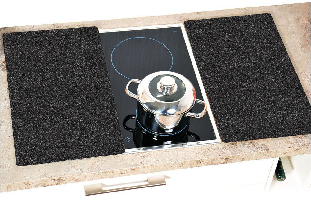 KESPER for kitchen & home Afdekplaat fornuis Multi-glazen snijplank, graniet (1-delig)