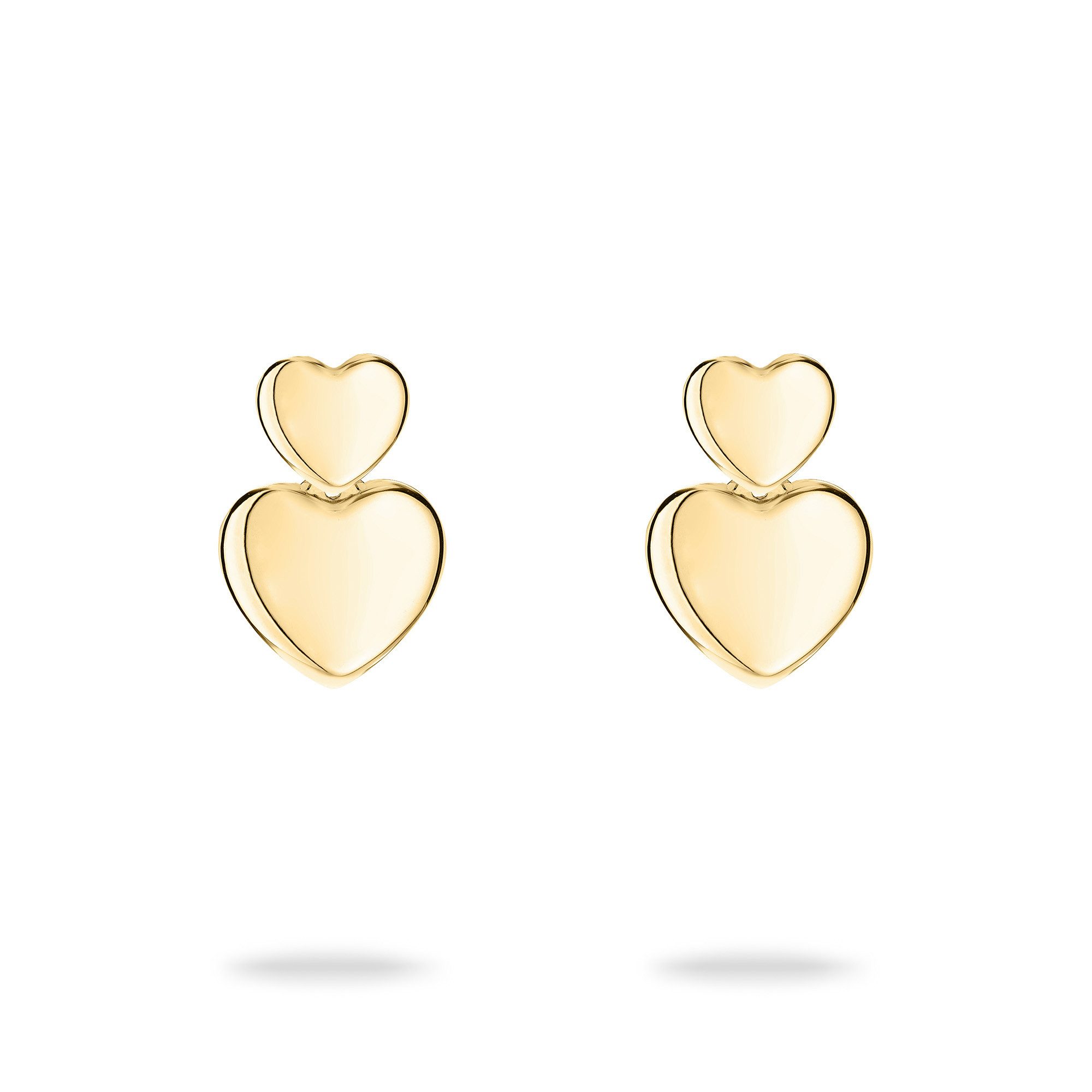 Tamaris Paar oorstekers Sieraad Geschenk Roestvrijstalen Oorbellen Bold Hearts Hart