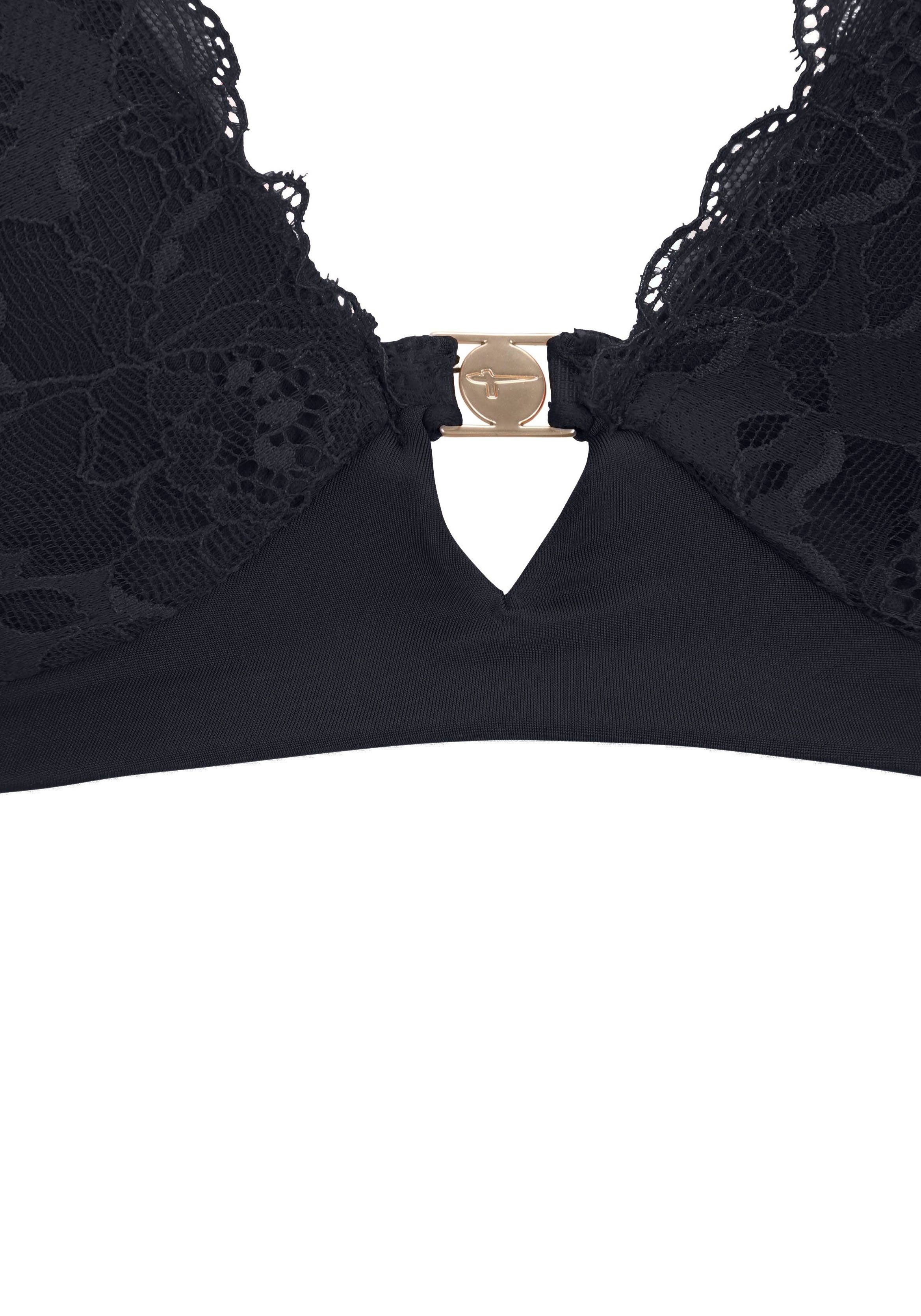 Tamaris T-shirt-bh met kanten details - nieuwe collectie