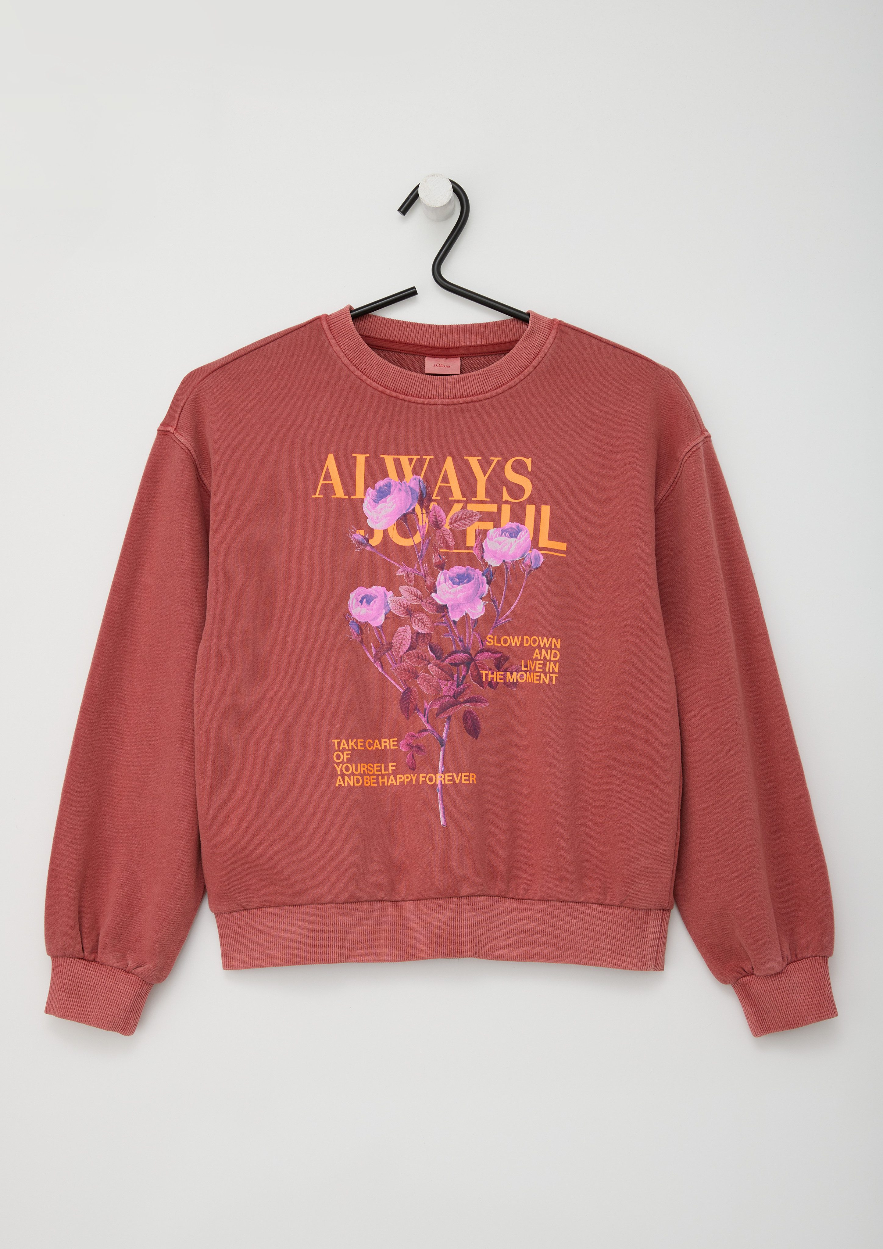 s.Oliver RED LABEL Junior Sweater met frontprint