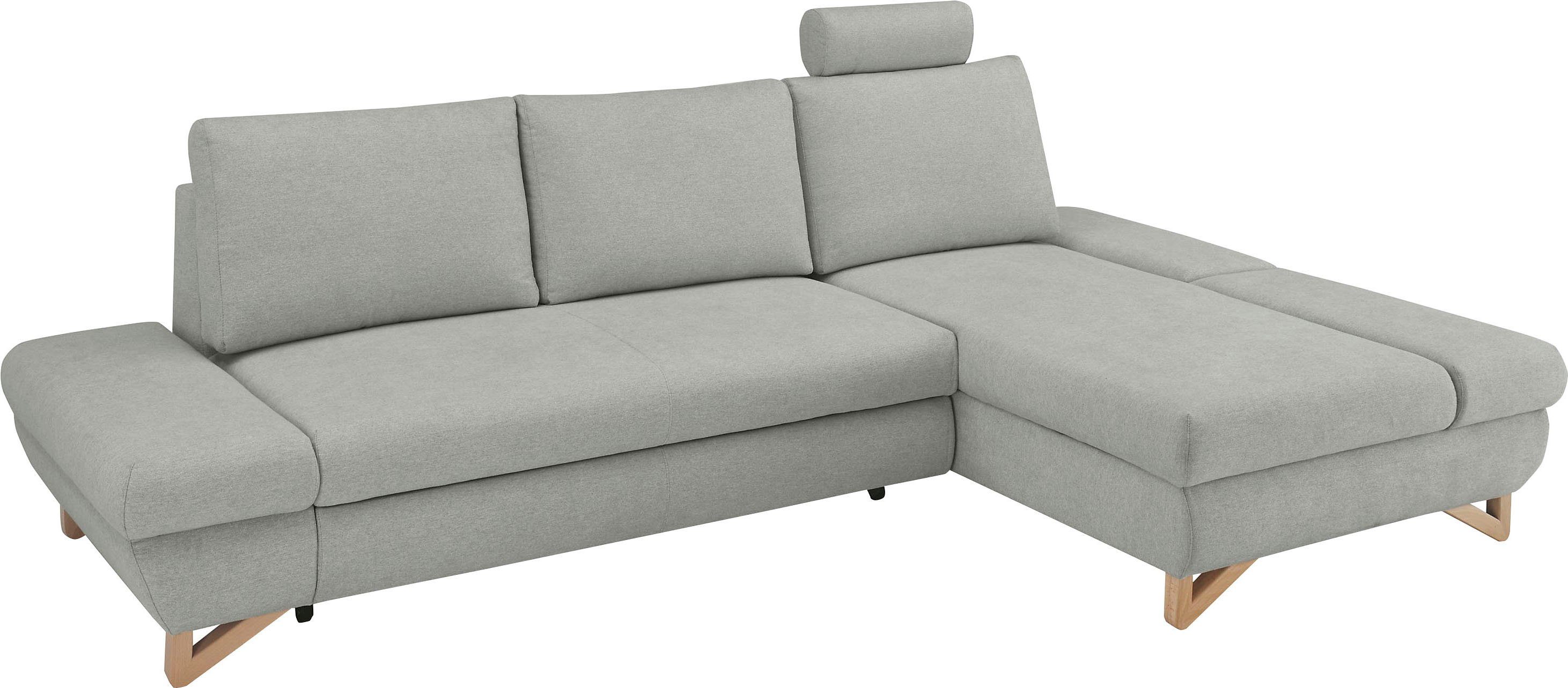 INOSIGN Slaapbank City/Giron comfortabele slaapbank (ligoppervlak 245 x 138 cm) en bedlade