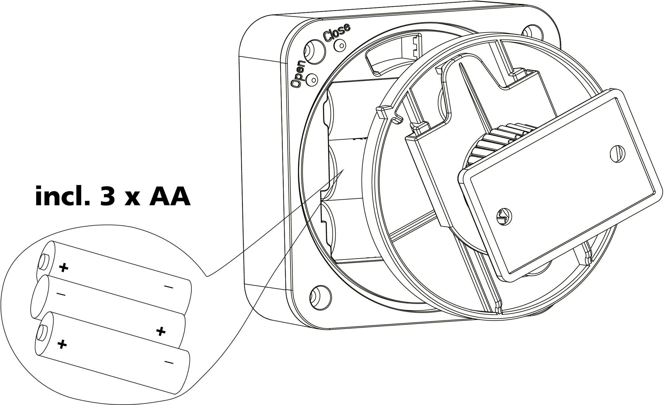 EGLO Bewegingsmelder CONNECT sensor Hoekmontage mogelijk, Bluetooth (1 stuk)