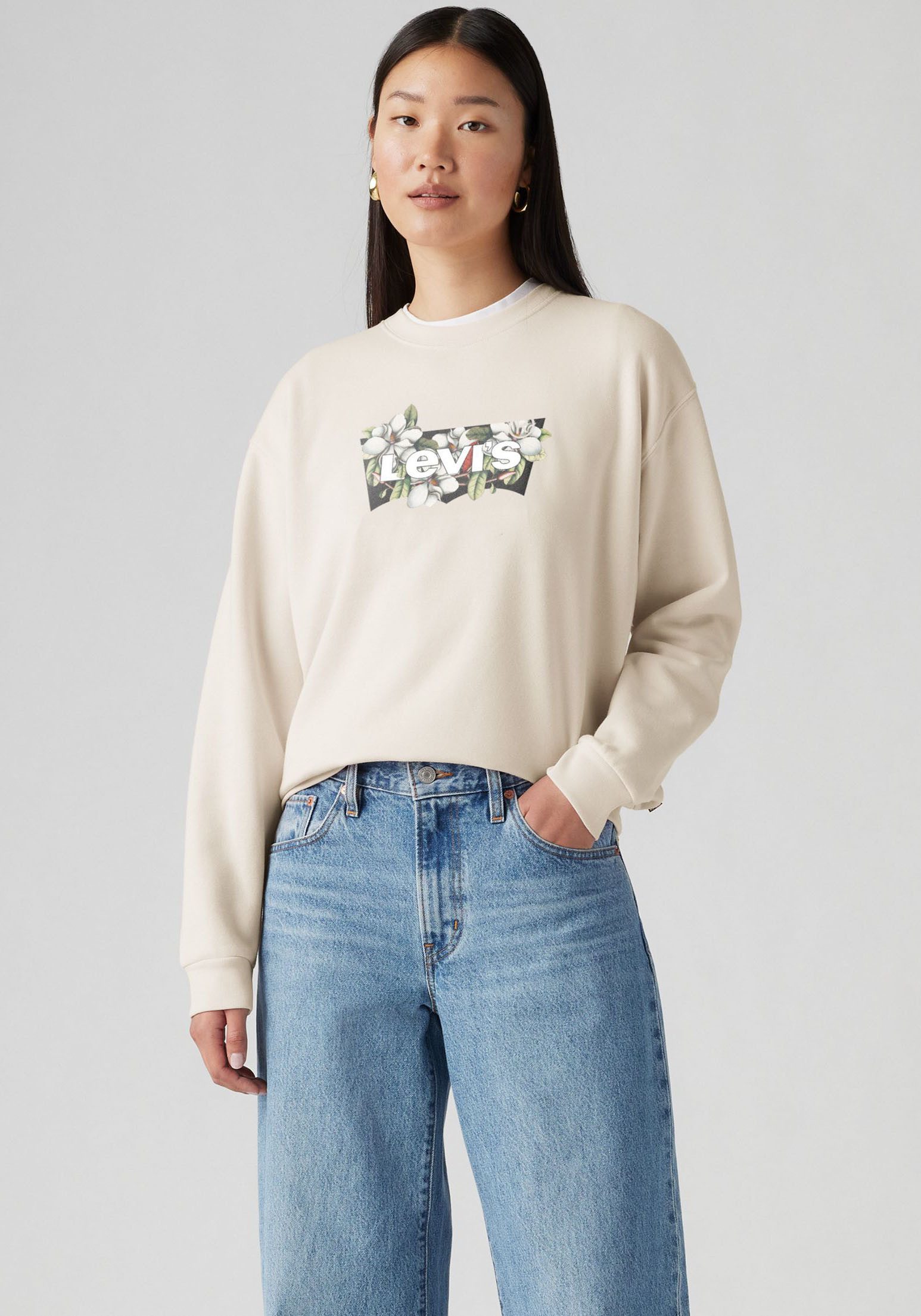 Levi's® Sweatshirt met logoprint