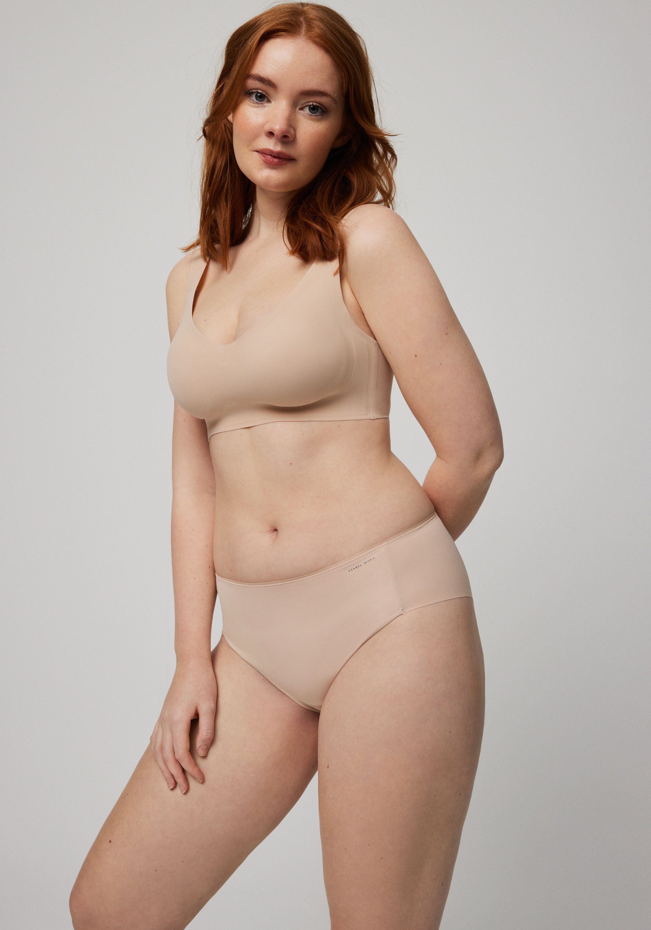 YSABEL MORA Shapingslip uit versterkt materiaal en met bedekte pasvorm (Set van 3)