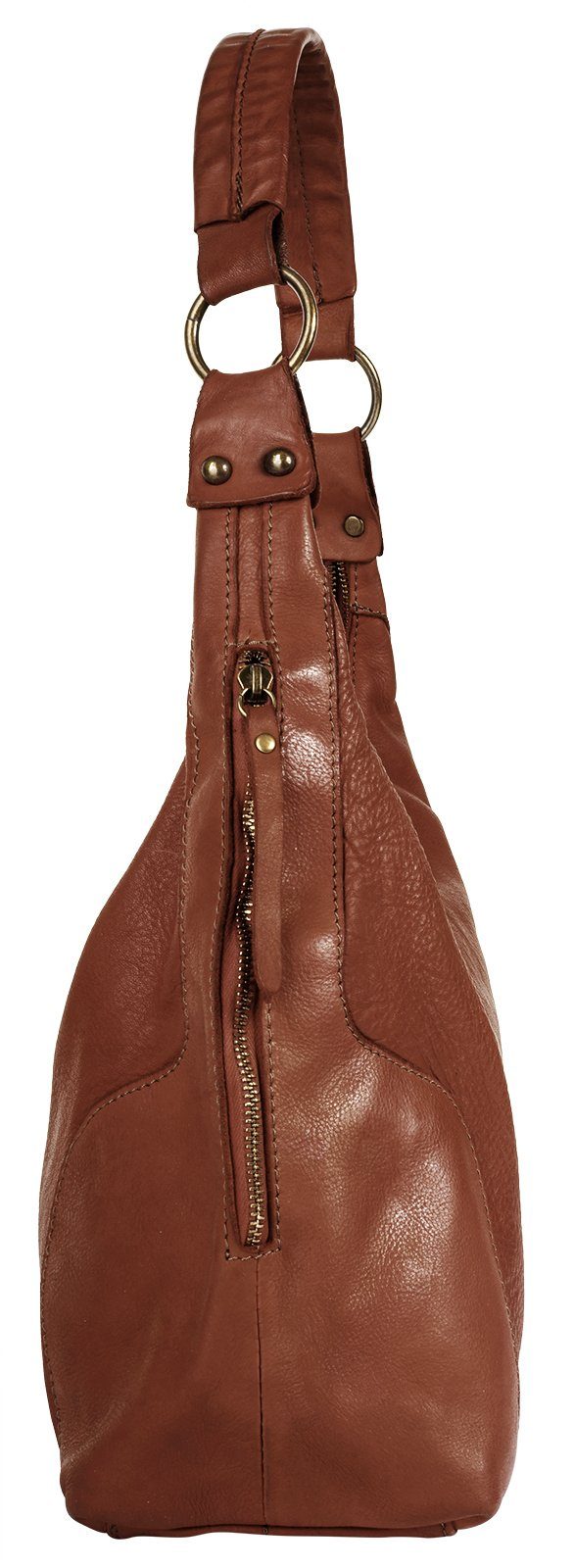 Samantha Look Shopper echt leer, made in italy