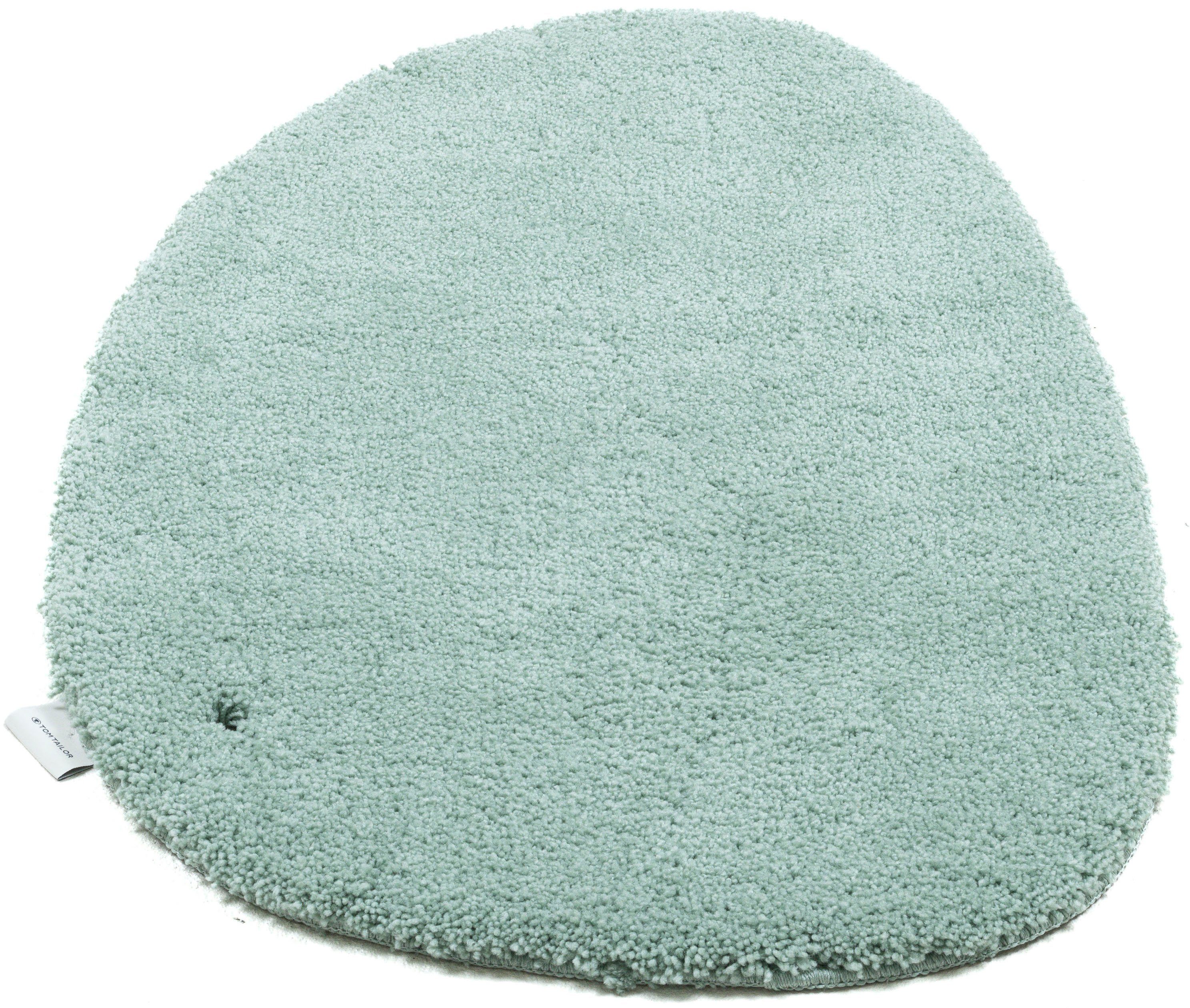 Tom Tailor Badmat Cozy Bath UNI Badmat, effen kleuren, rechthoekig, rond en ovaal verkrijgbaar (1 stuk) badmatten blauw