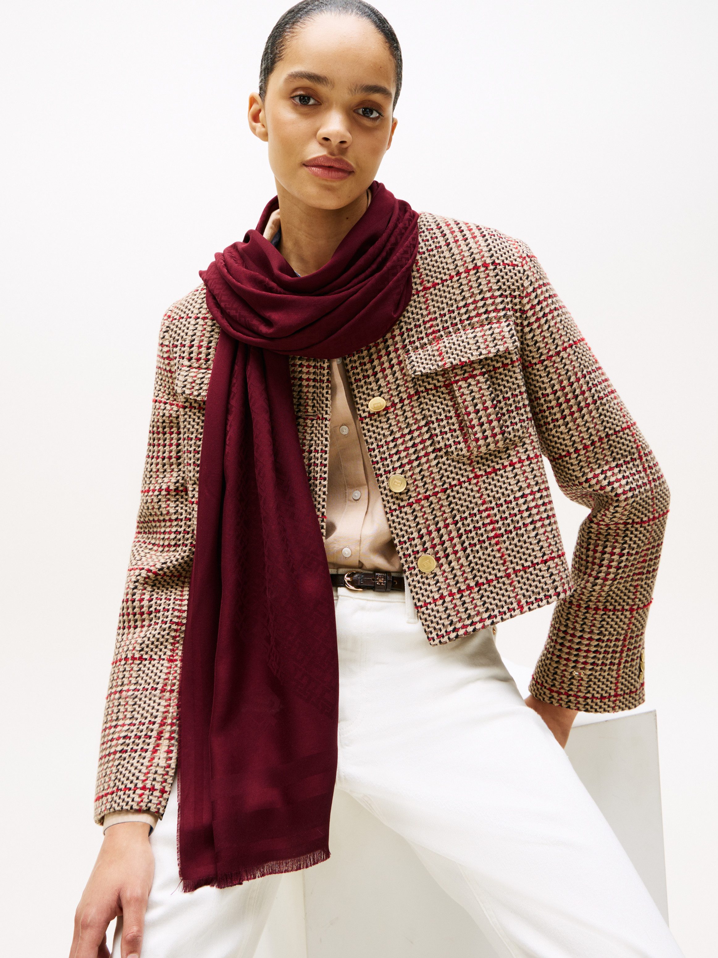 Tommy Hilfiger Sjaal TH Monogram