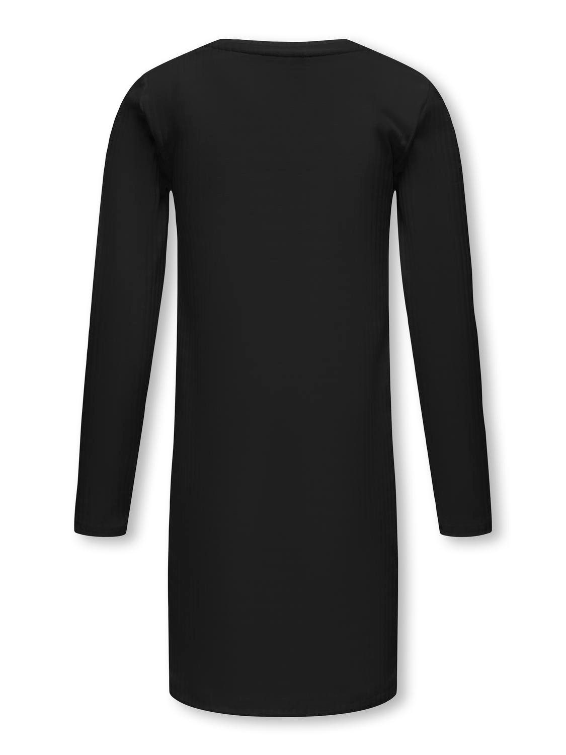 KIDS ONLY Jerseyjurk KOGNELLA SOLID L/S DRESS JRS