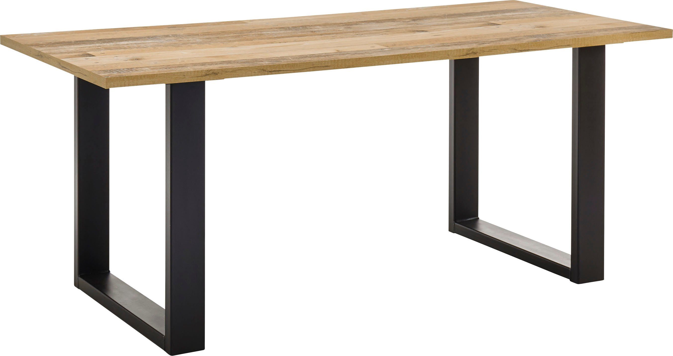 Home affaire Eettafel Sherwood in modern houtdecor, breedte 180 cm