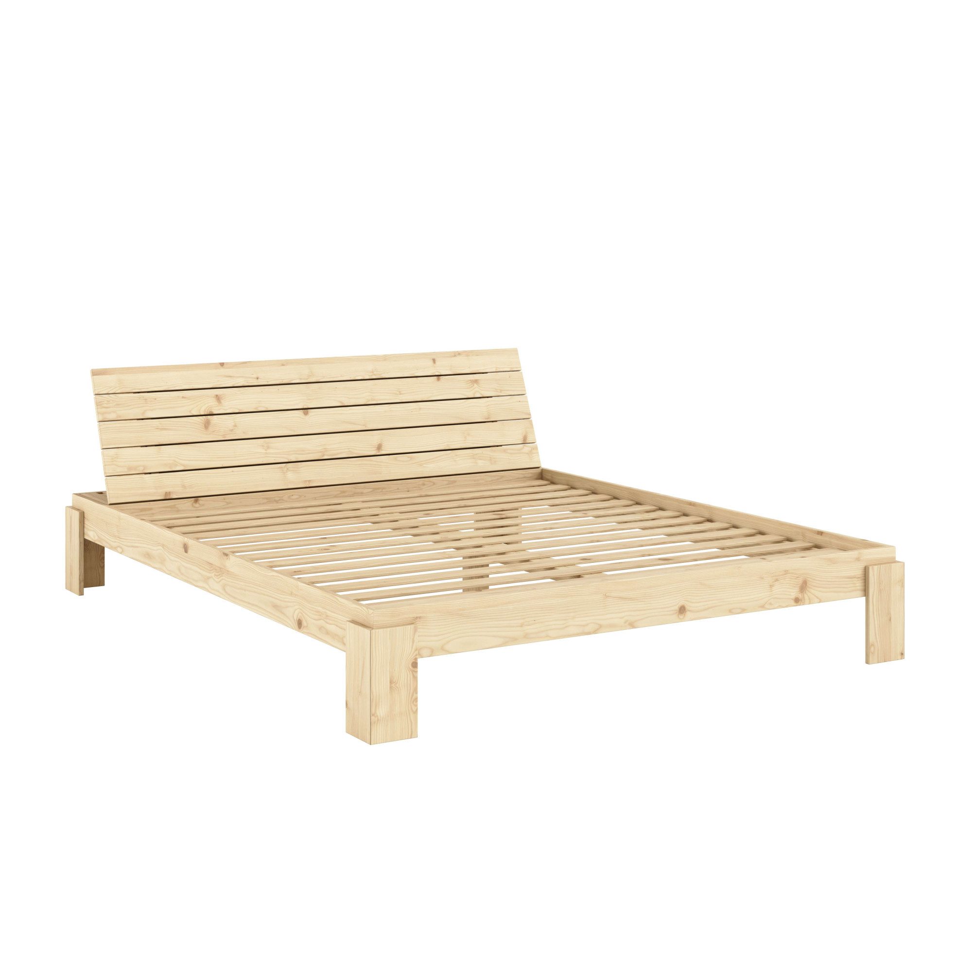 Karup Ledikant met bergruimte Layers bed hoofdeinde, bedframe met opbergruimte hoofdeinde, meerdere maten