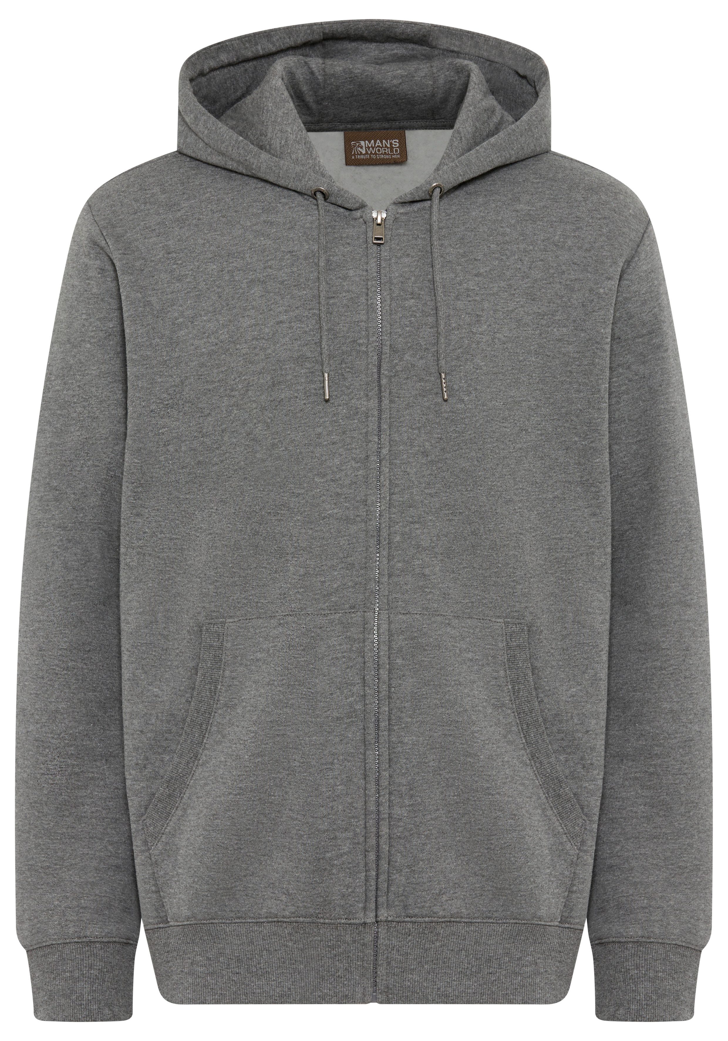 Man's World Capuchonsweatvest met zakken