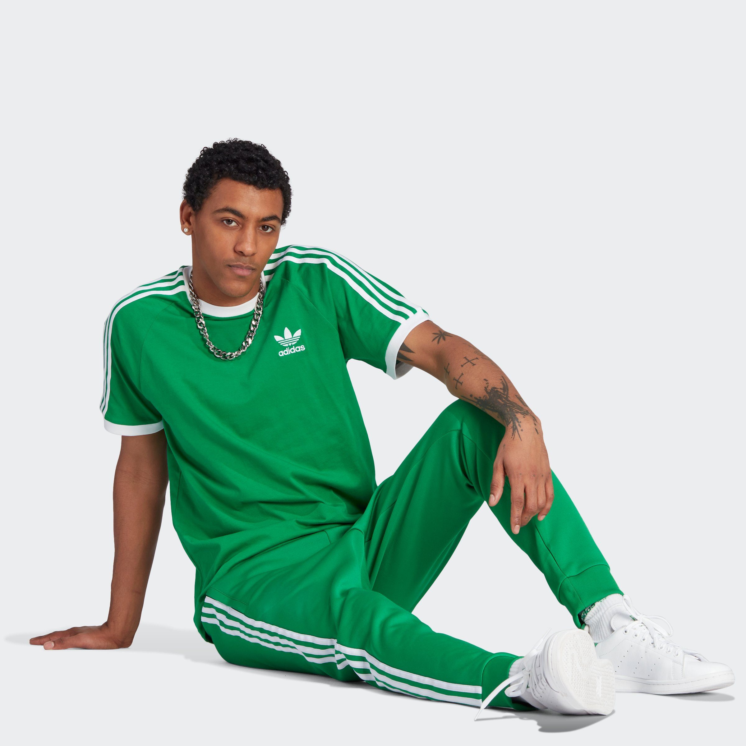 adidas Originals T-shirt 3-STRIPES TEE drie-strepen t-shirt