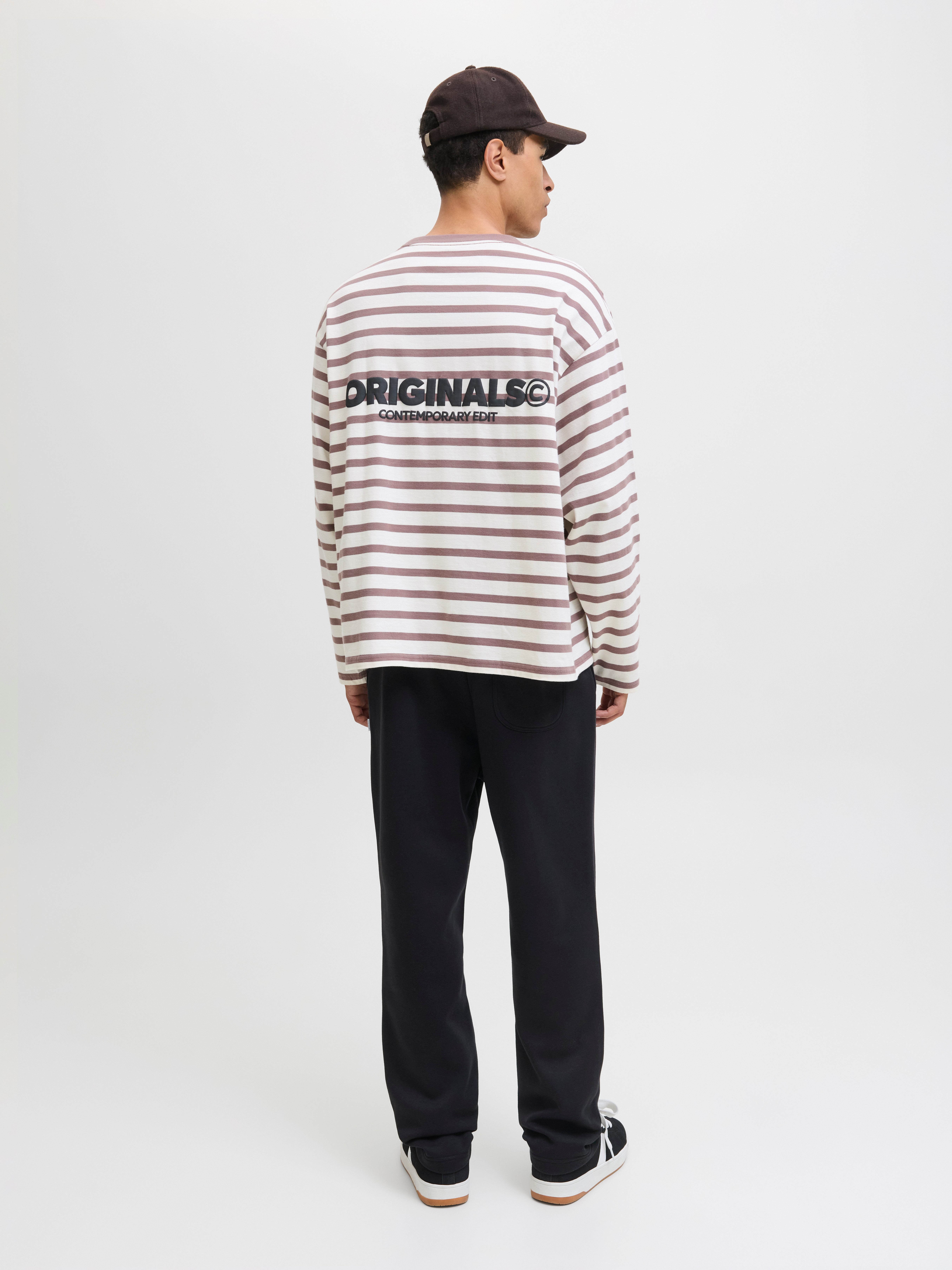 Jack & Jones Sweatbroek JPSTKANE BRADLEY UNCUFFED SWT PANTS NOOS