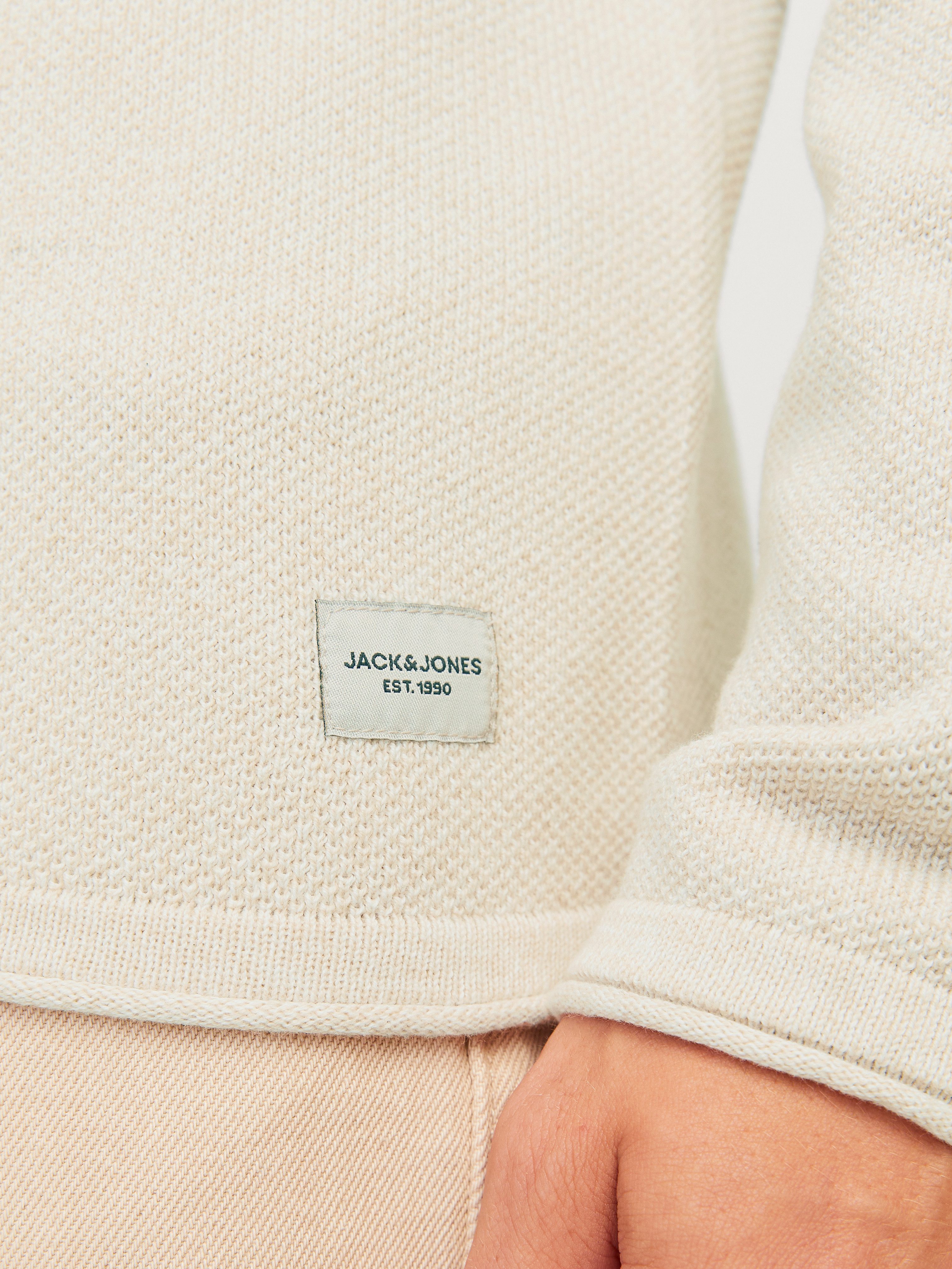 Jack & Jones Trui met ronde hals JJEHILL KNIT CREW NECK NOOS