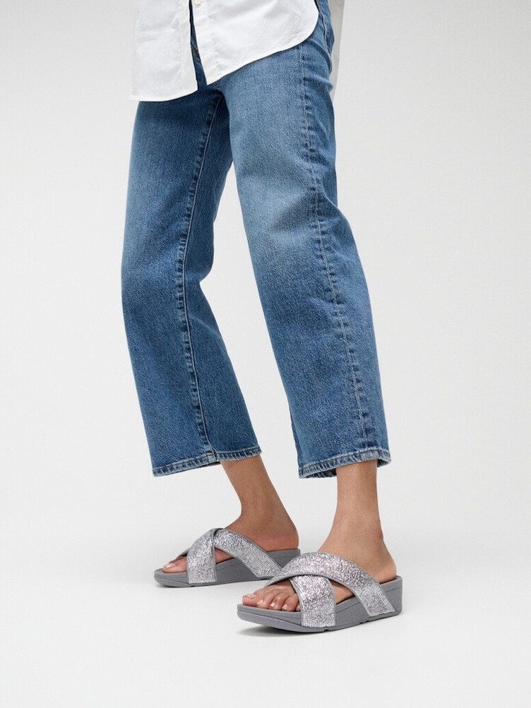 Fitflop Slippers LULU CRINKLED SHIMMER