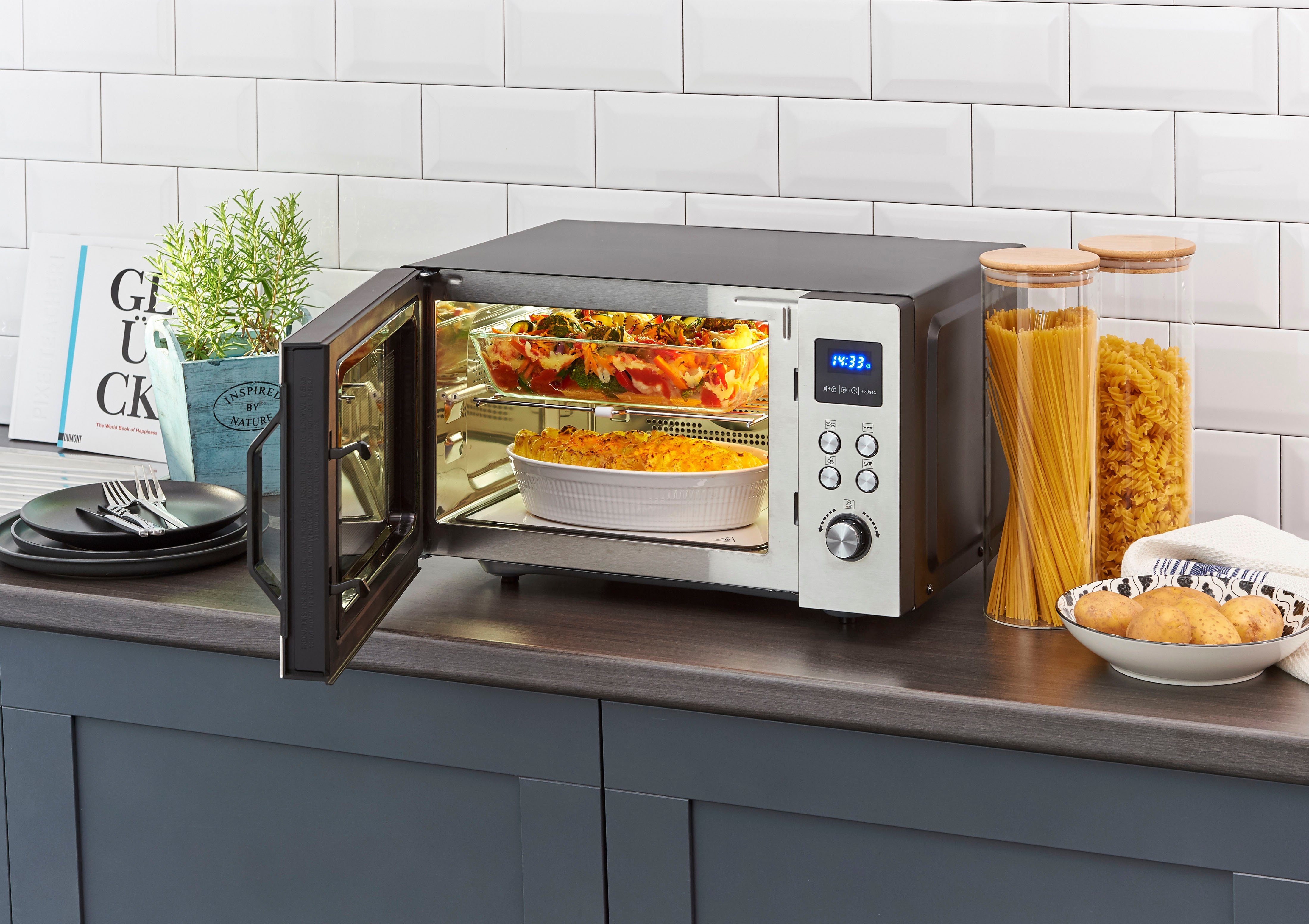Severin Magnetron MW 7777 met 8 automatische programma's