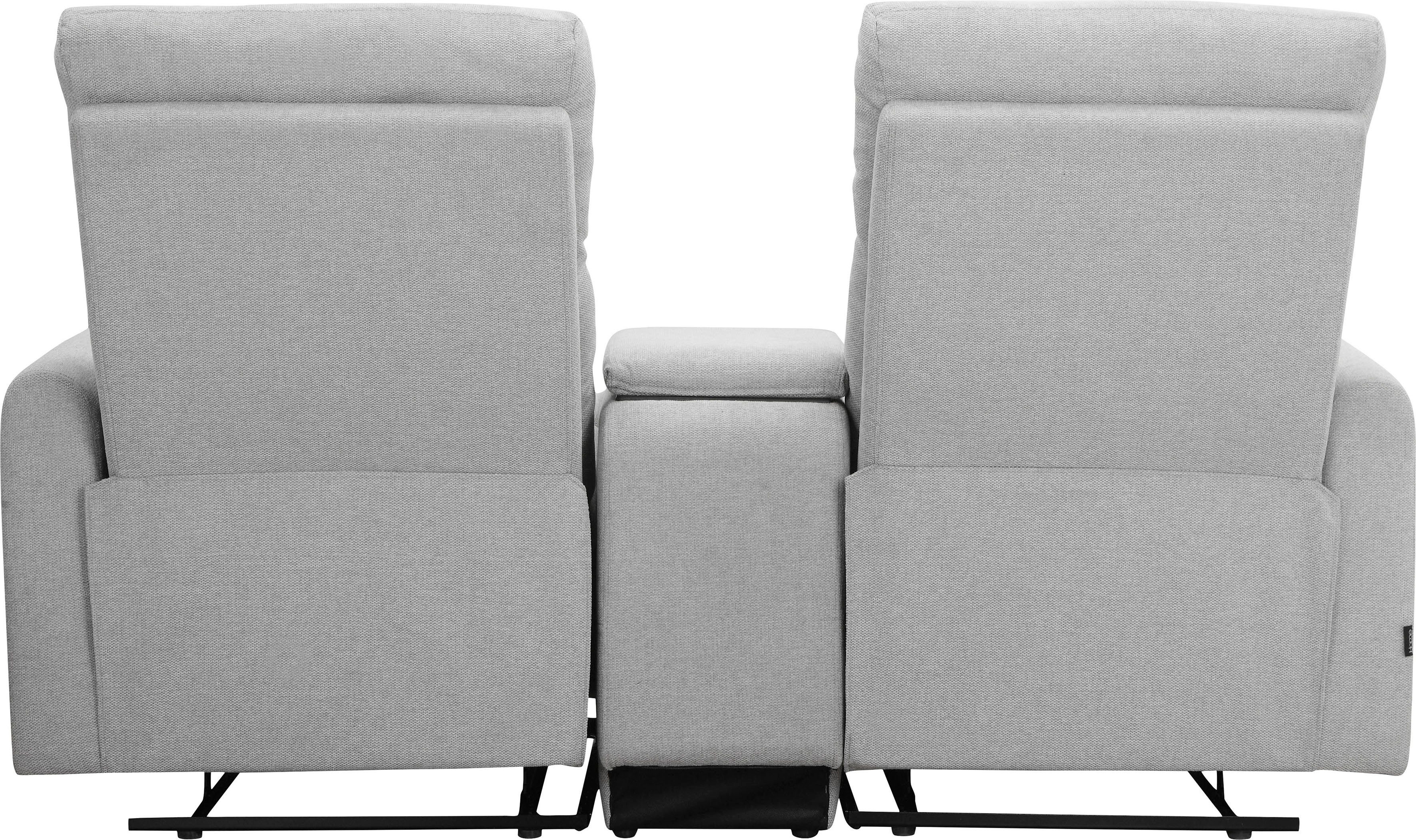 Home affaire 2-zitsbank Daoulas, 2-zits bioscoopbank, TV-fauteuil, multimedia bank