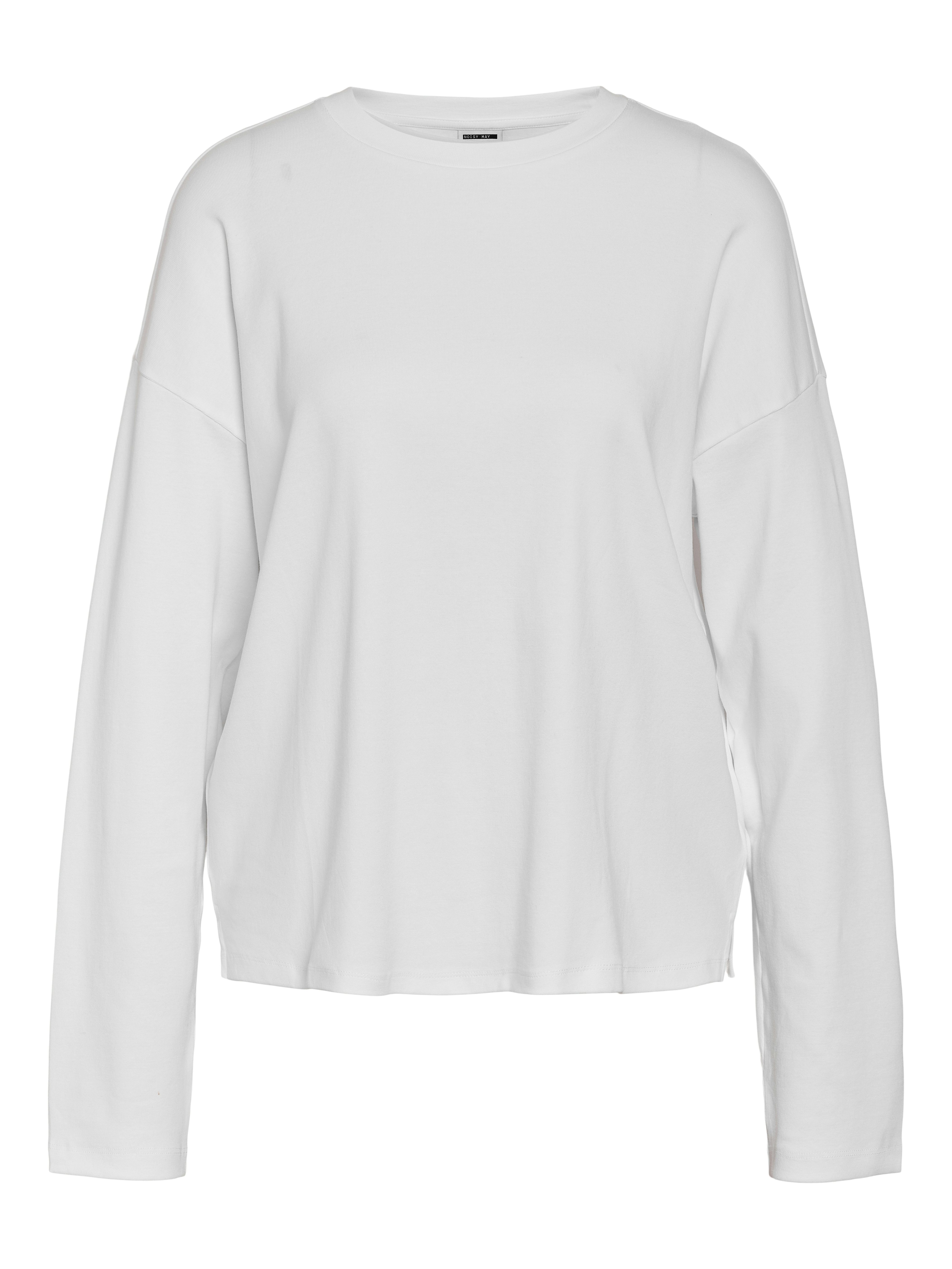 Noisy may Shirt met lange mouwen NMMOCCA L/S REGULAR FIT TOP JRS FWD NOOS