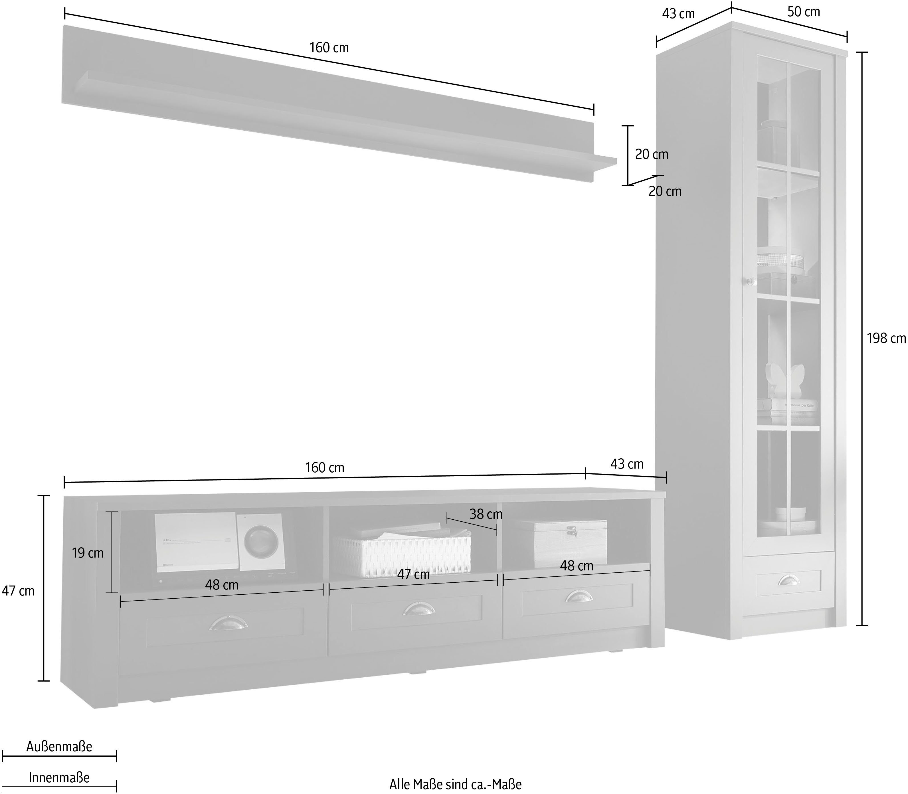 Home affaire Wandmeubel ASCOT