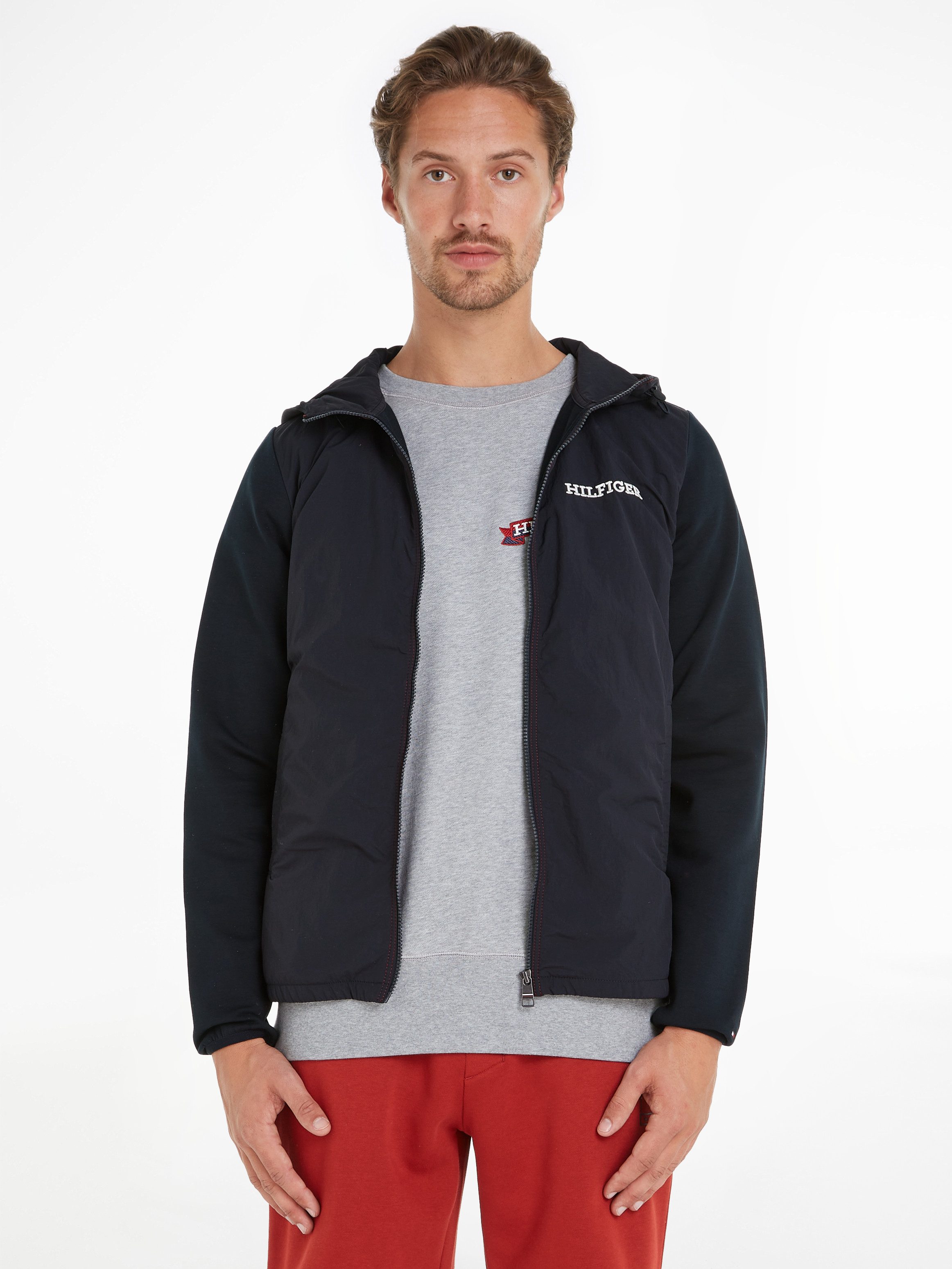Tommy Hilfiger Sweatvest MONOTYPE MIX MEDIA HDD ZIP THRU