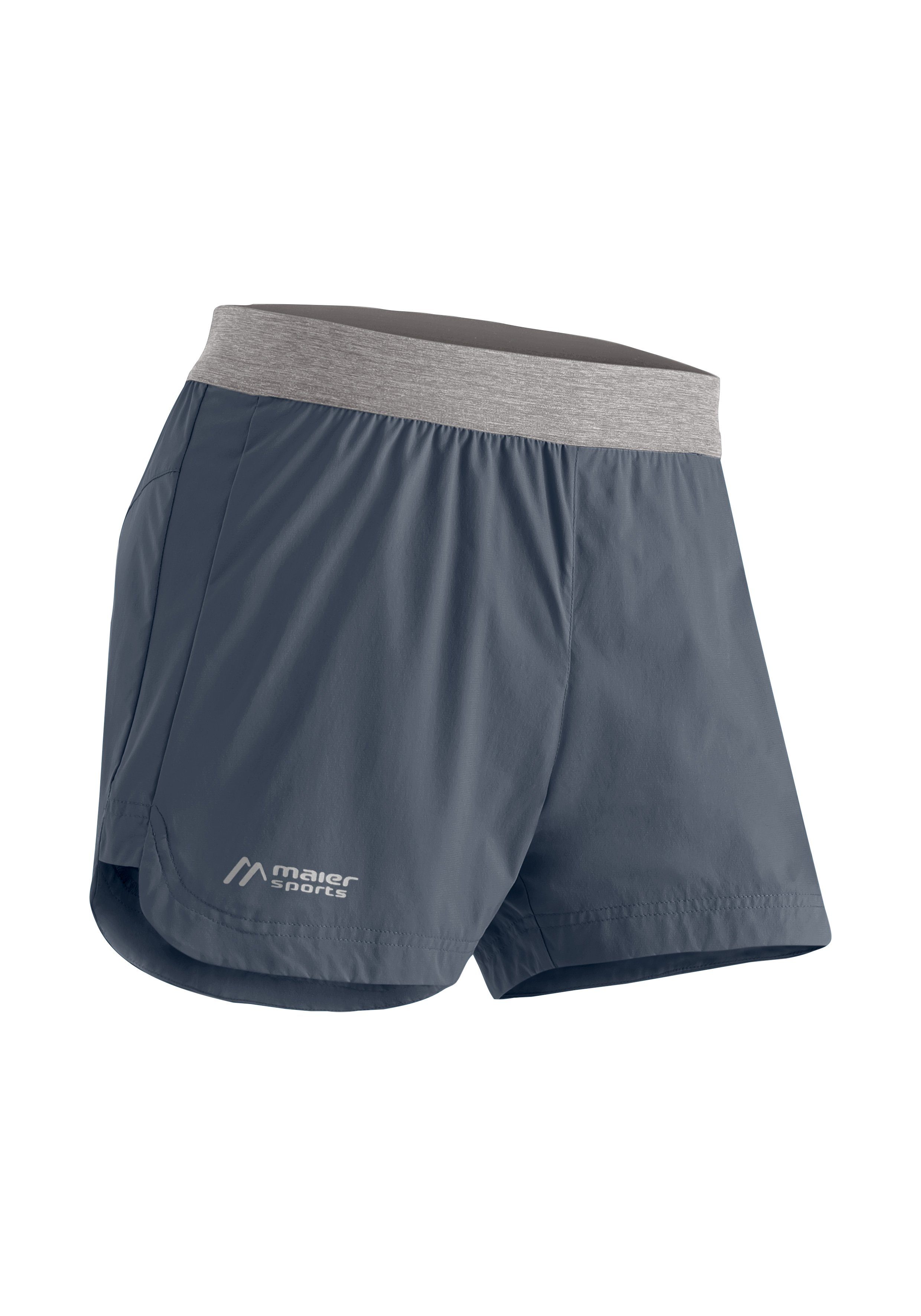 Maier Sports Functionele short Fortunit shortama W Robuuste functionele short van licht materiaal dames broeken maat 34 grijs