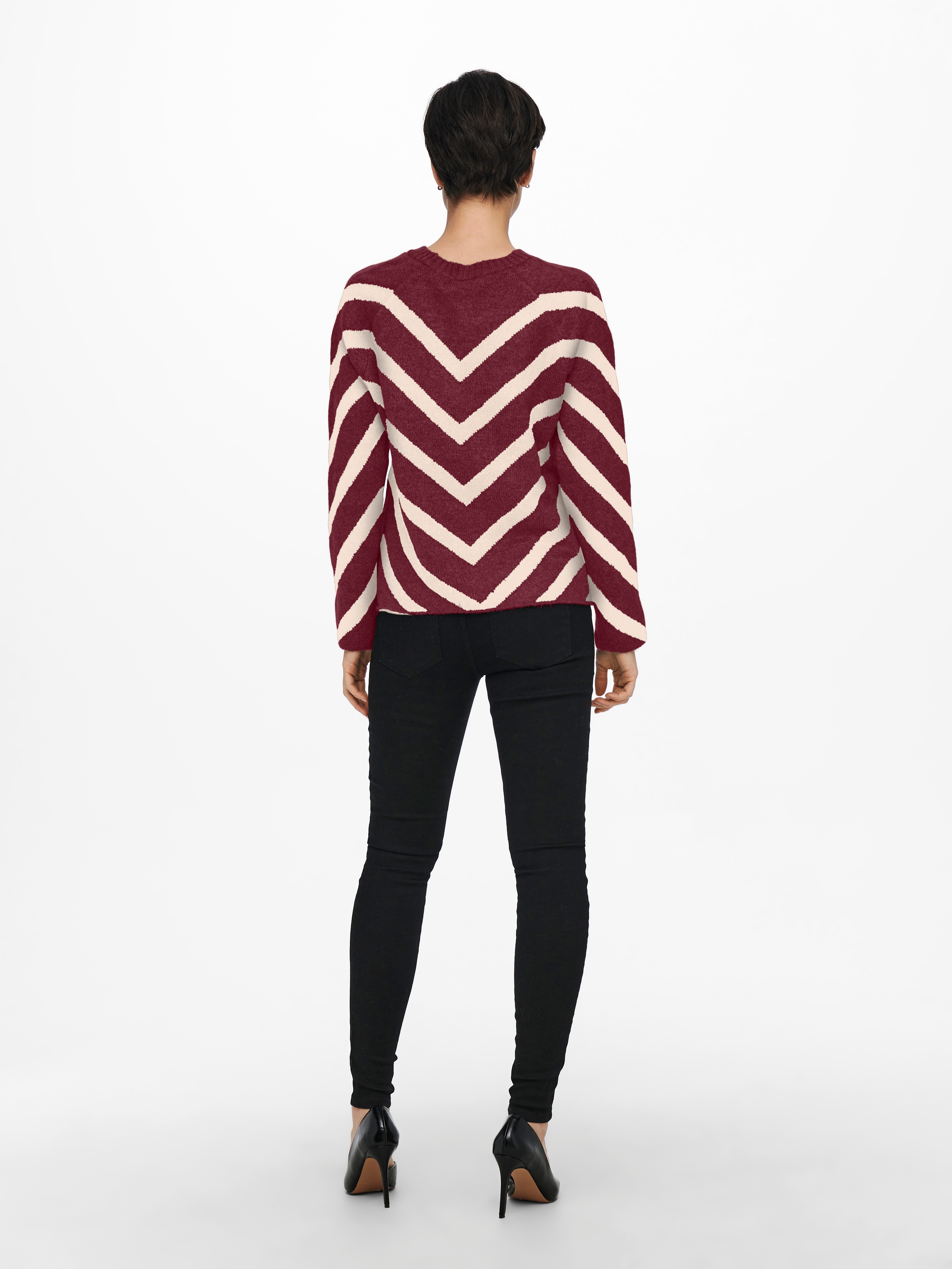 Only Gebreide trui ONLELIZA L/S PULLOVER KNT NOOS
