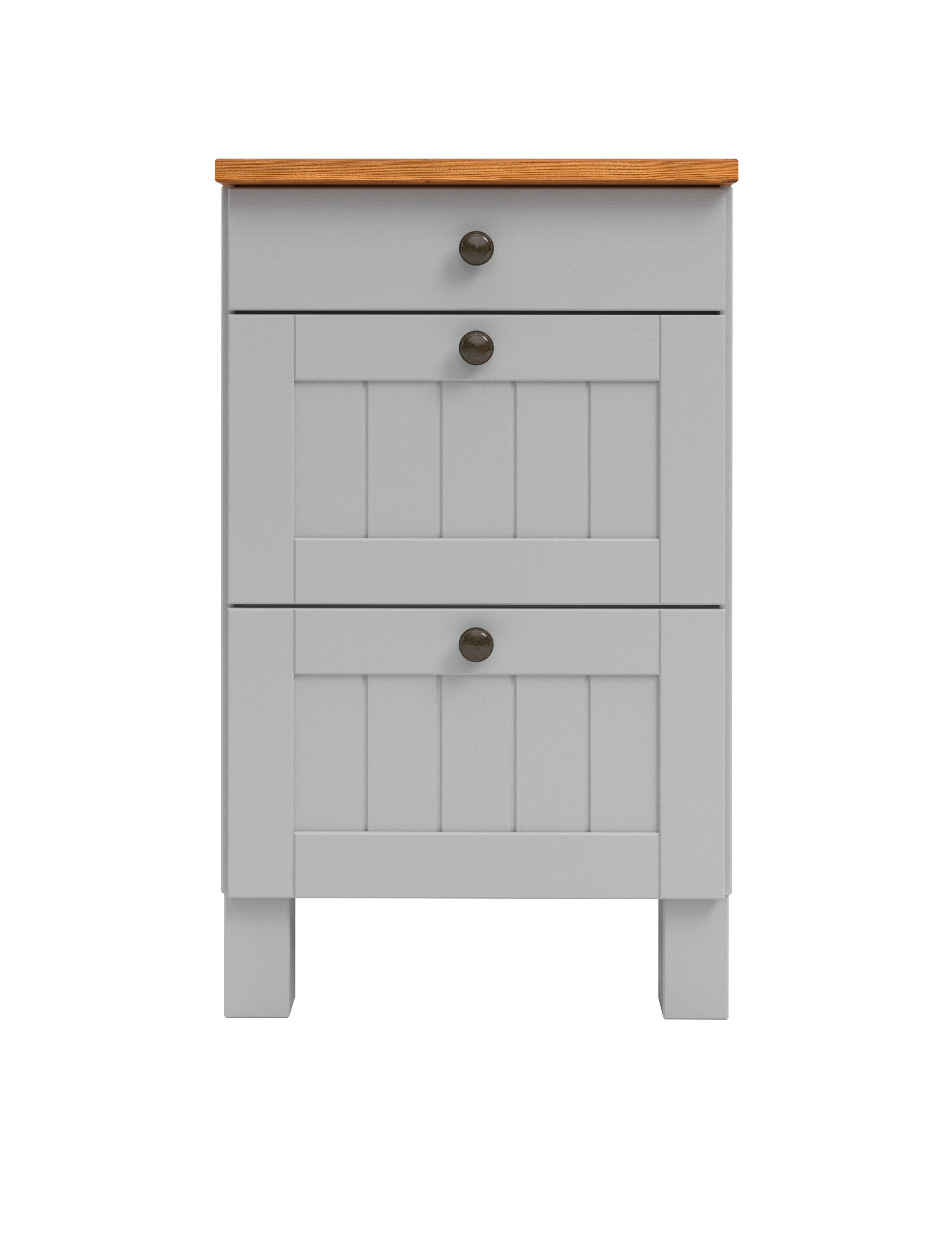 Home affaire Onderkast Alby2 , met metalen handgrepen, breedte 50 cm