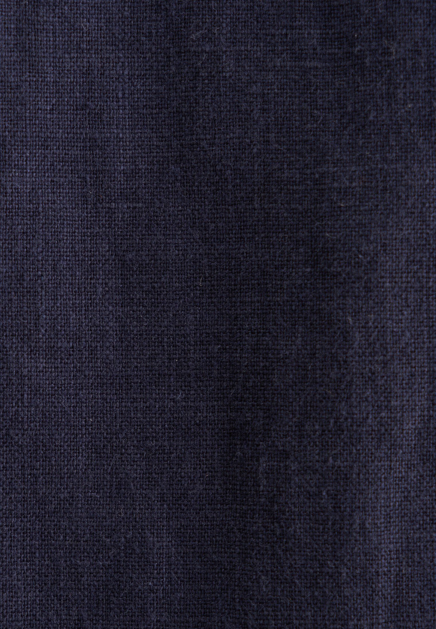 seidensticker Overhemdblouse Zwarte roos Lange mouwen kraag uni