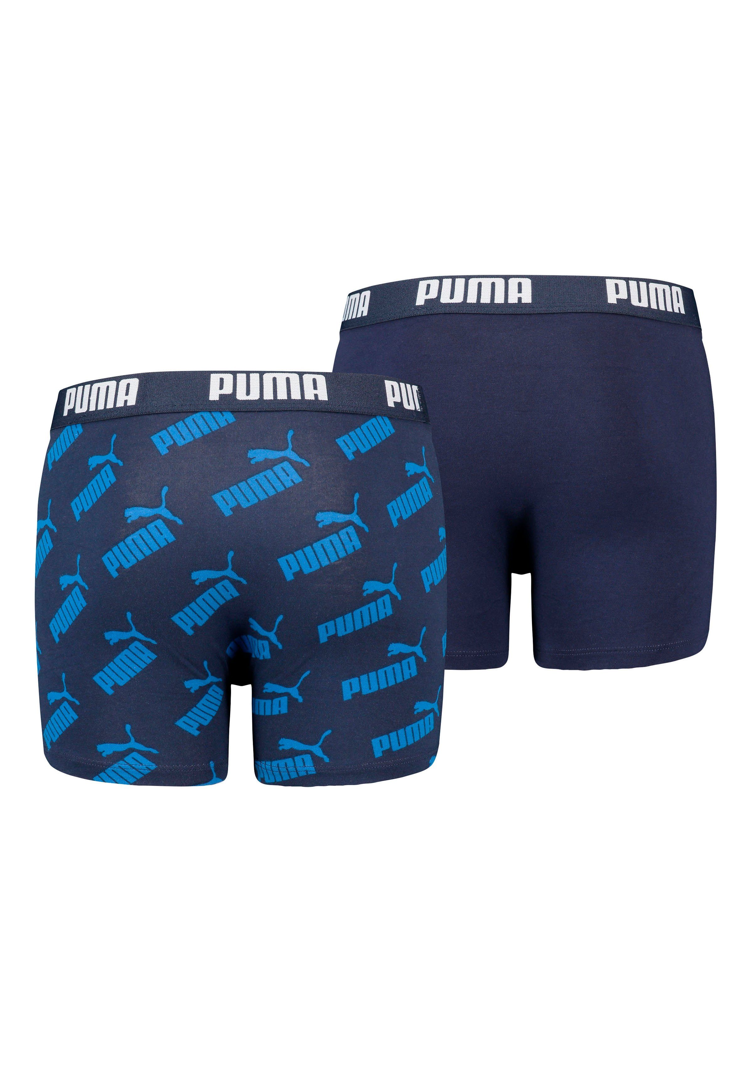 PUMA Boxershort met brede logoband (2 stuks, Set van 2)
