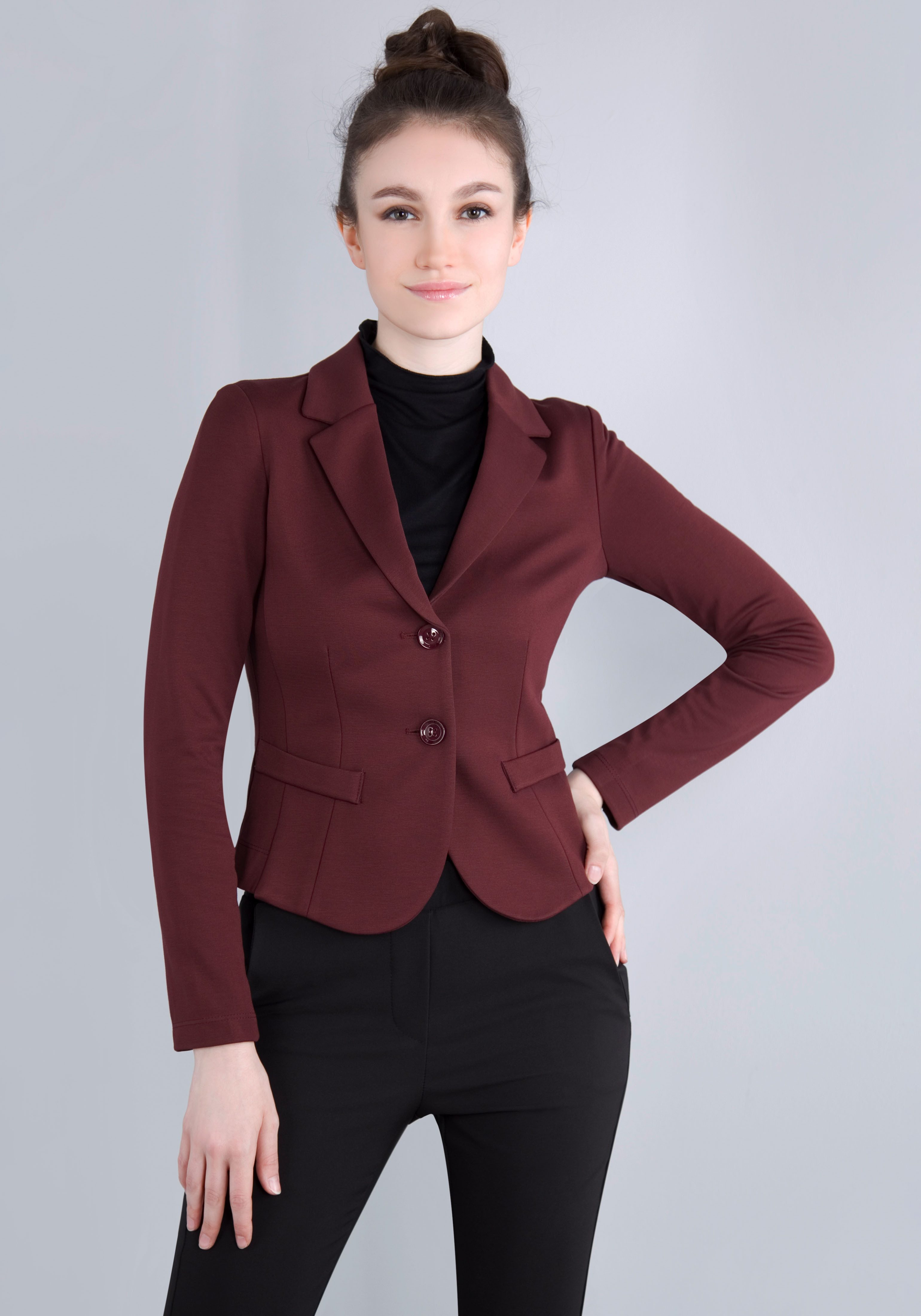 IMPERIAL Korte blazer IMP-J S24ABE in athleisure-look