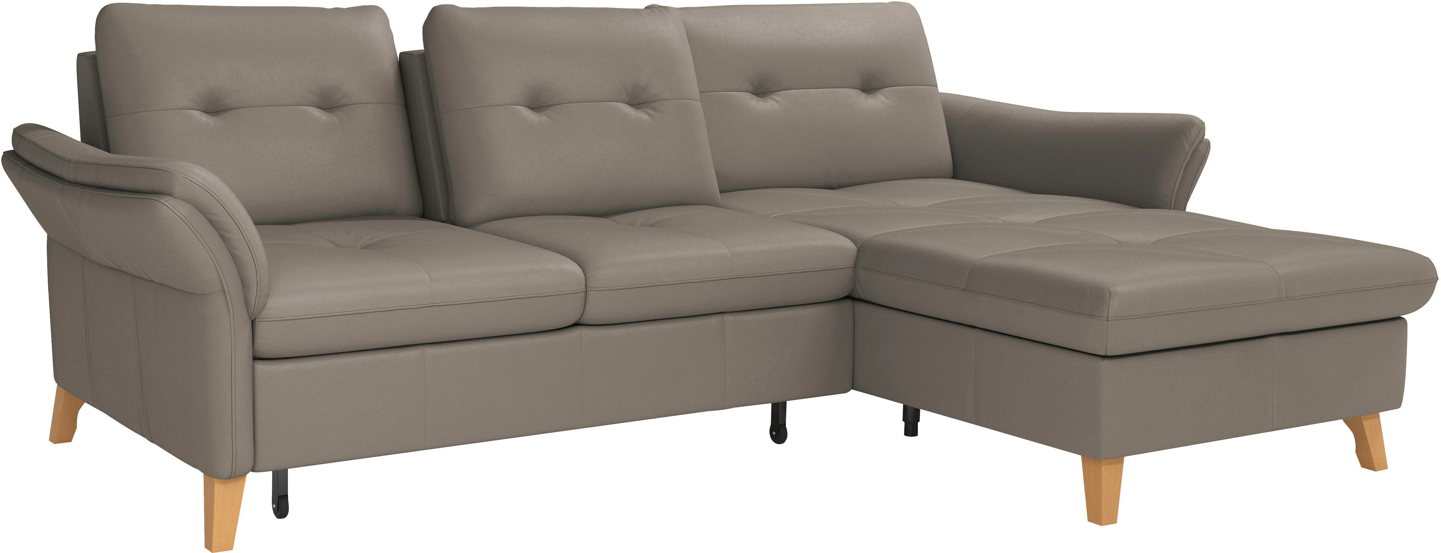sit&more Hoekbank Göteborg Zitdiepteverstelling en binnenvering, naar keuze met slaapfunctie