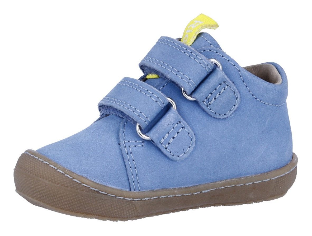 Richter Babyschoentjes Maxi WMS: gemiddeld Klittenbandschoen met gepolsterde instap, maat sjabloon om te downloaden
