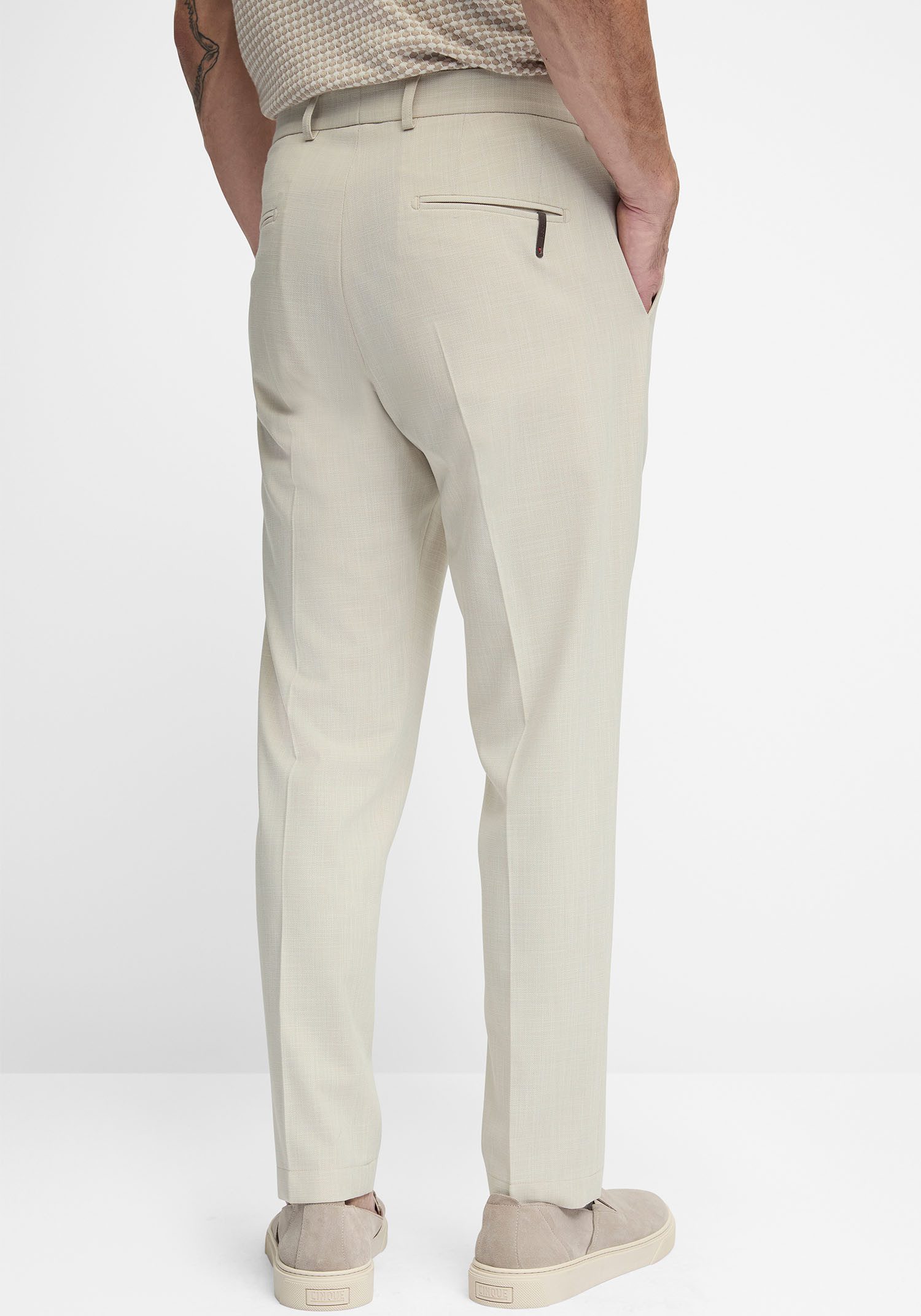 Cinque Stoffen broek CIBEPPE met een stijlvolle structuur