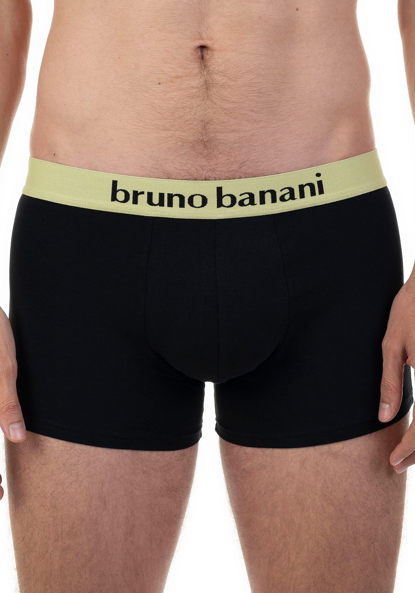 Bruno Banani Boxershort met contrasterend logo-tailleband (2 stuks Set van 2)