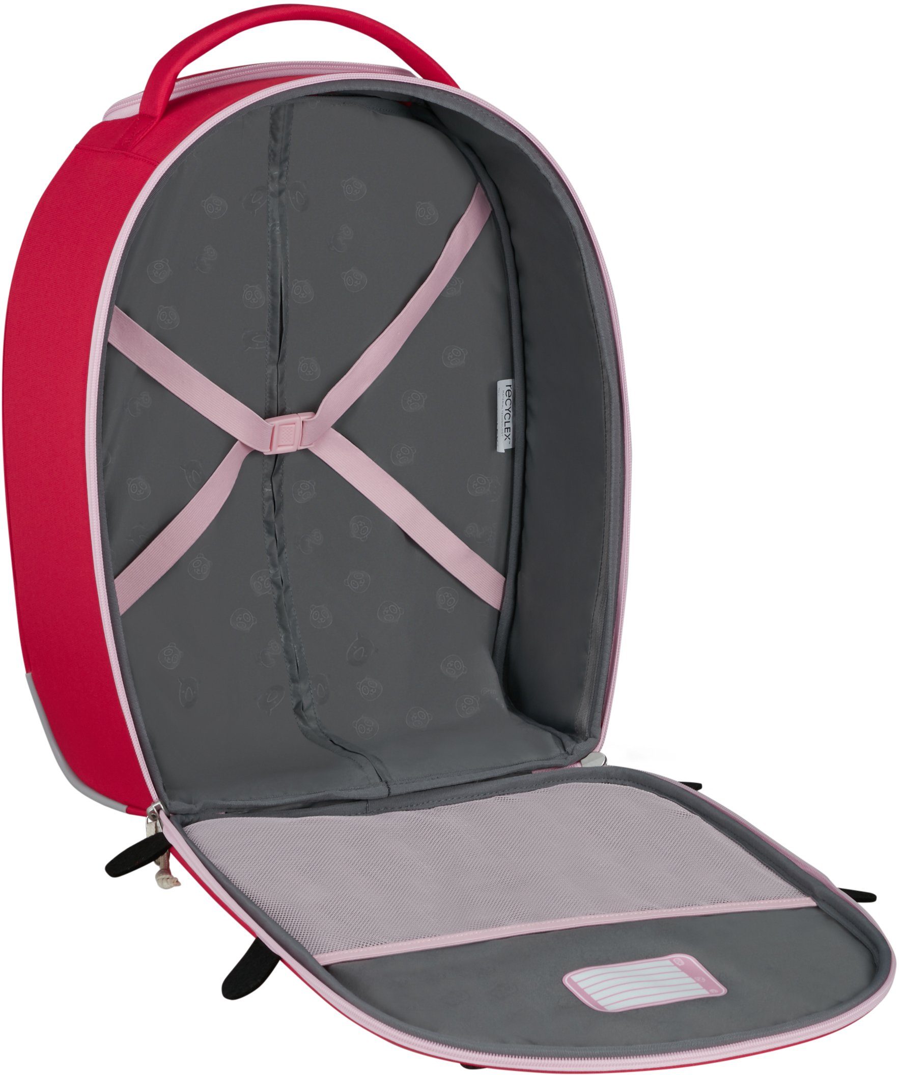 Samsonite Kinderkoffer Happy Sammies ECO Ladybug Lally Kinderen reis koffer kindertrolley handbagage zachte koffer